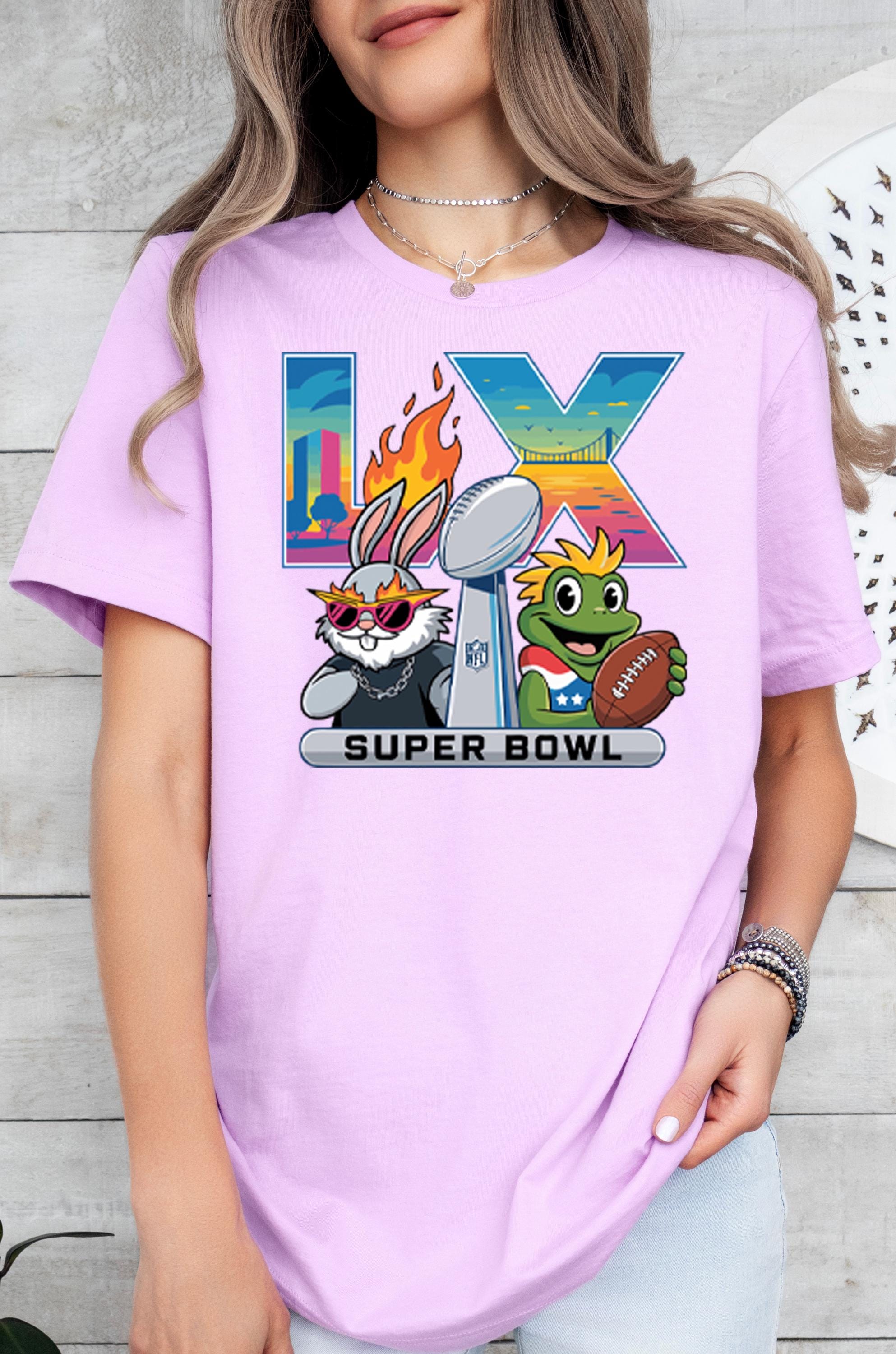 TELIFLI Benito Bowl The Big Game Tee,Puerto Rico Coquí Frog Football Shirt,Bad Bunny Fan Merch,Game Day Style,2026 HalfTime Show,Bad Bun Tee