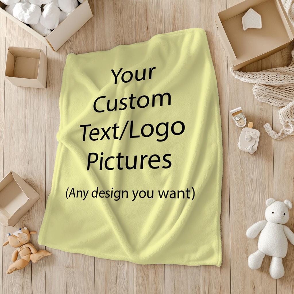 Your Custom Text Blanket, Customize Blanket Gift, Custom Cozy Home Decor, Housewarming Gift, Sympathy Family Gift,Birthday Gift for Mom