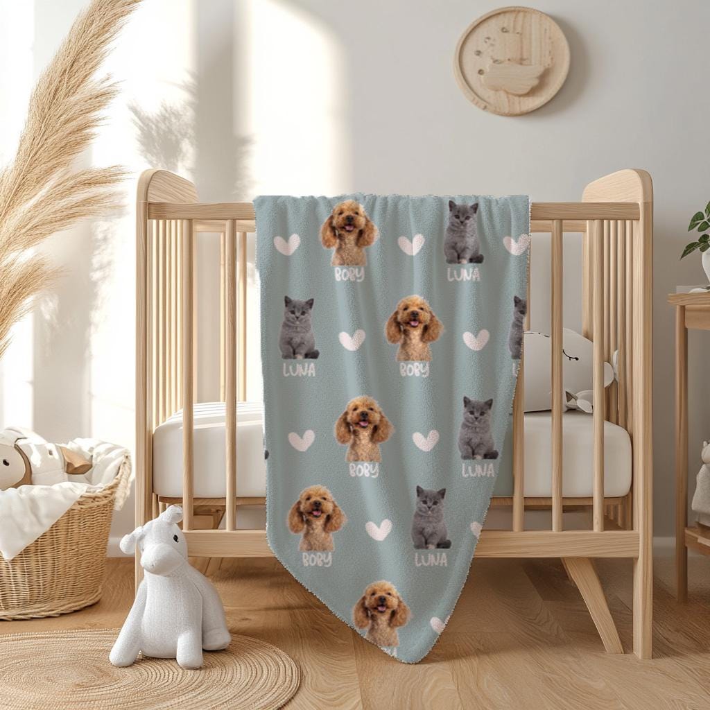 Custom Pet Blanket, Custom Cat Name Blanket, Cat Picture Blanket, Custom Pet Photo Blanket, Custom Dog Blanket, Personalized Dog Blankets