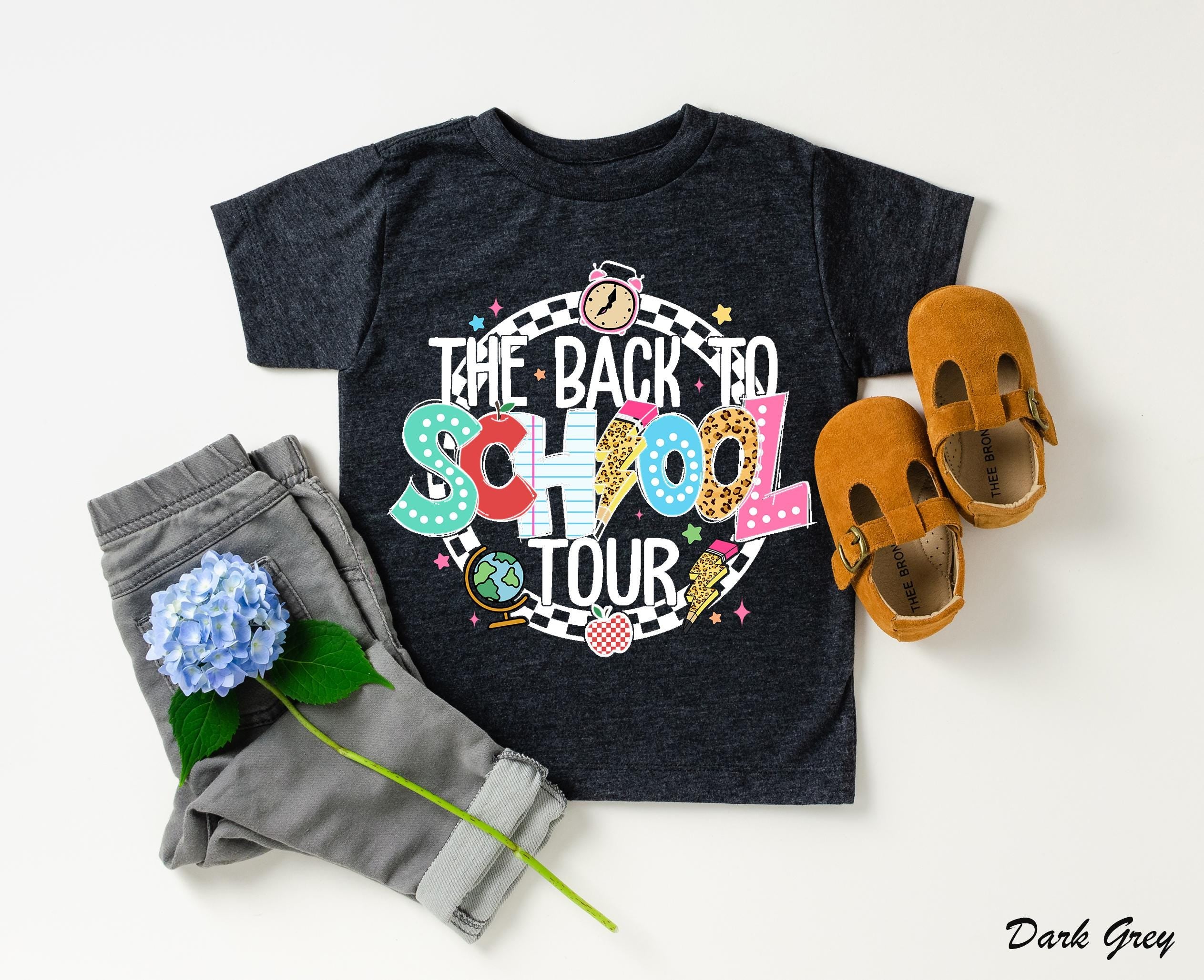 The Back To School Tour Shirt,  First Day Of School Shirt, Elementary Middle School Teacher Tee, Teacher Tour Tee, Bruh We Back Shirt