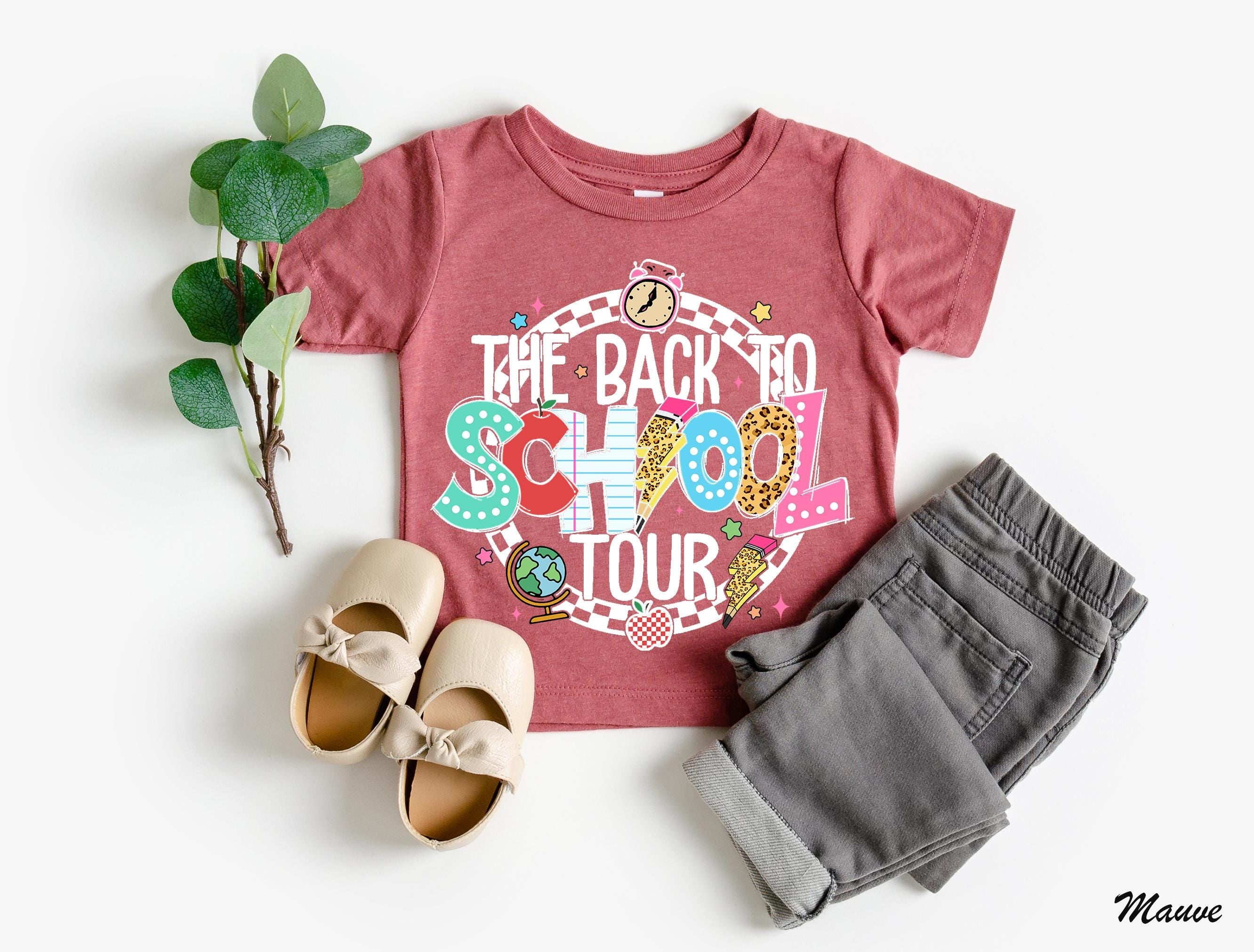 The Back To School Tour Shirt,  First Day Of School Shirt, Elementary Middle School Teacher Tee, Teacher Tour Tee, Bruh We Back Shirt