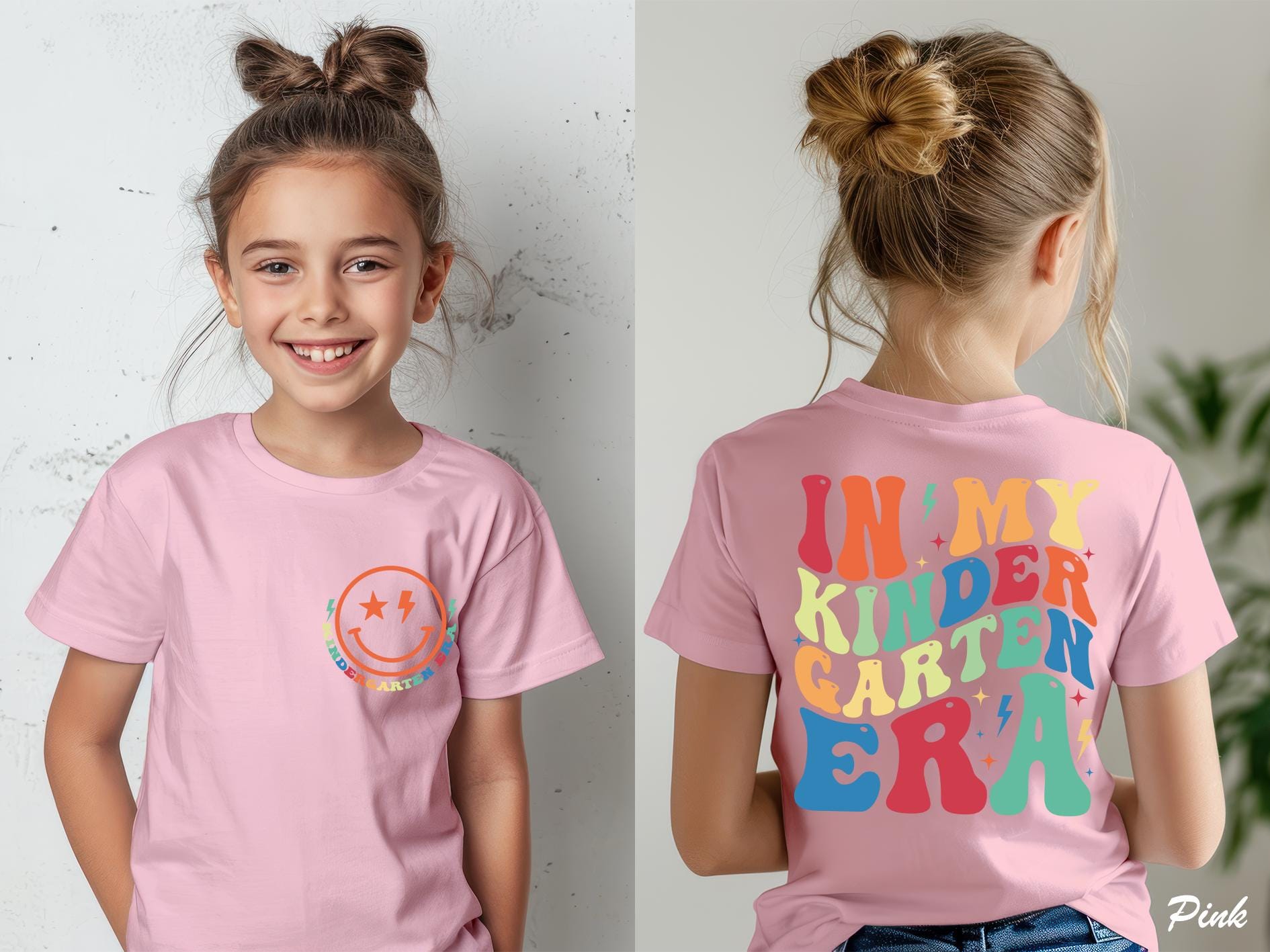 In My Kindergarten Era Shirt, Hello Kindergarten Youth Shirt, Back To School Tee, Kids Shirt Gift, First Day Of Kindergarten, Teacher Team