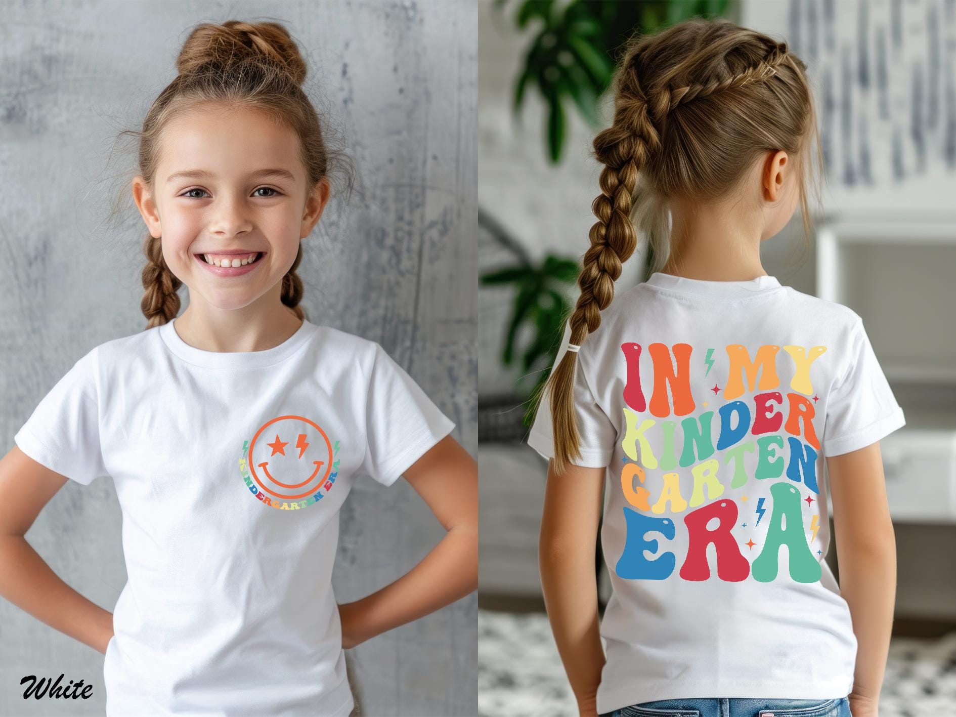 In My Kindergarten Era Shirt, Hello Kindergarten Youth Shirt, Back To School Tee, Kids Shirt Gift, First Day Of Kindergarten, Teacher Team