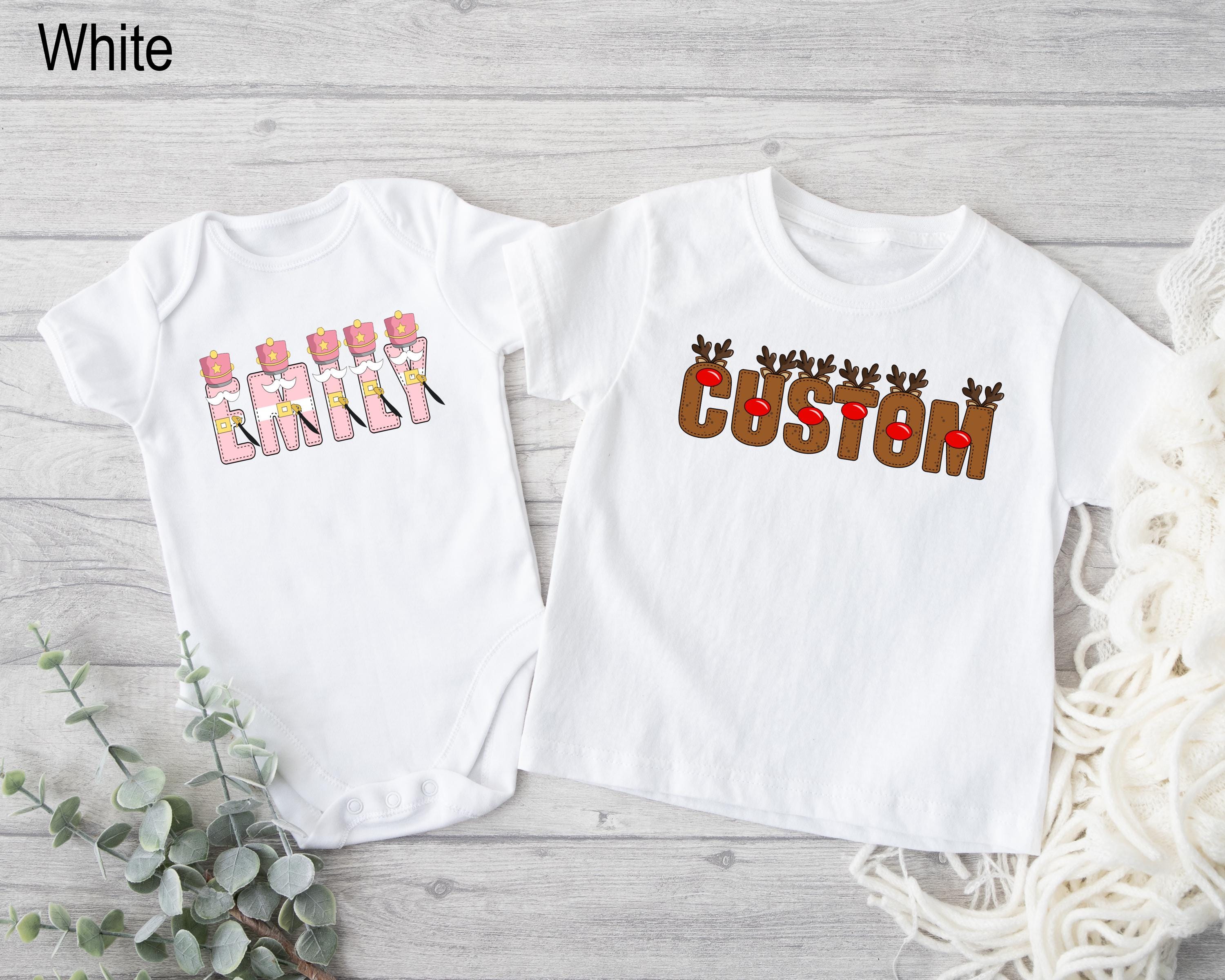 Custom Christmas Name Shirt for Family,Youth Christmas Shirt, Toddler Christmas Shirt, Custom Toddler Shirt, Custom Christmas Shirt for Kid