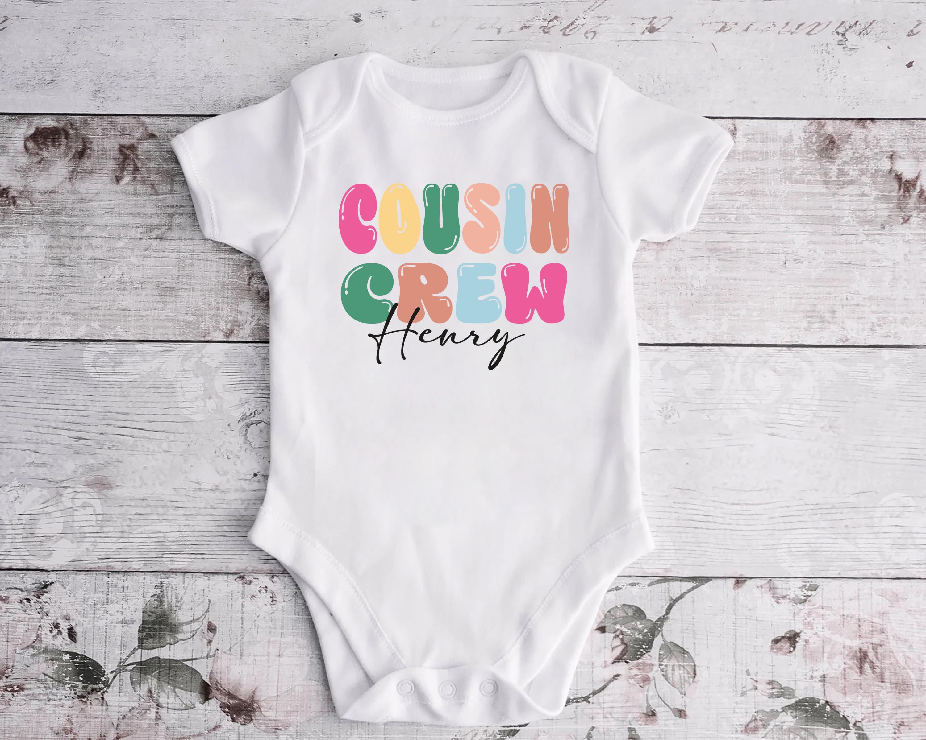 Personalized Name Cousin Crew Shirt, Cousin Crew Shirt, Custom Matching Cousins Shirts, New to the Cousin Crew Shirt, Custom Cousin Tee