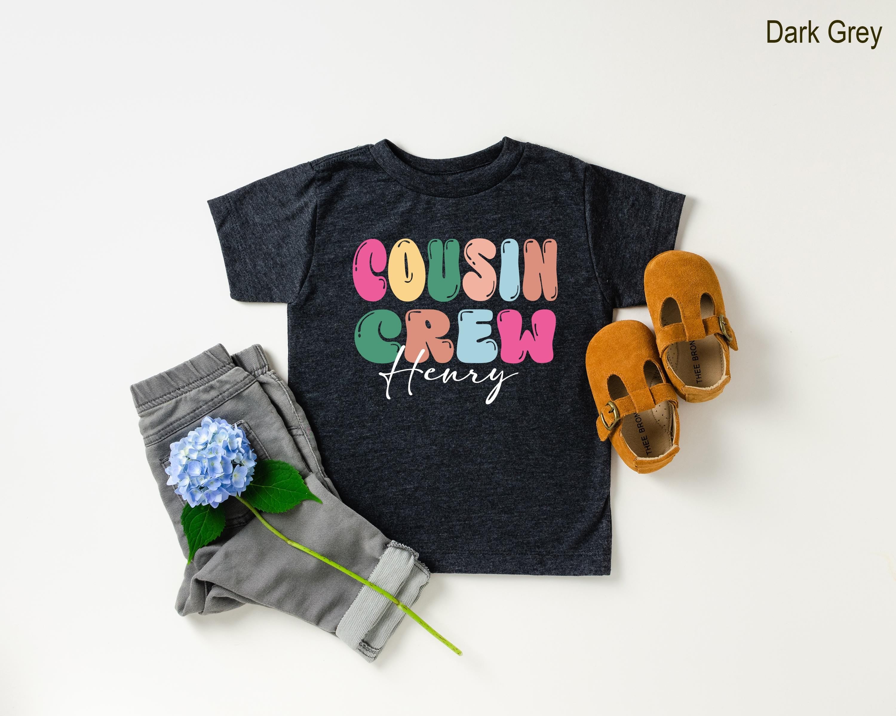 Personalized Name Cousin Crew Shirt, Cousin Crew Shirt, Custom Matching Cousins Shirts, New to the Cousin Crew Shirt, Custom Cousin Tee