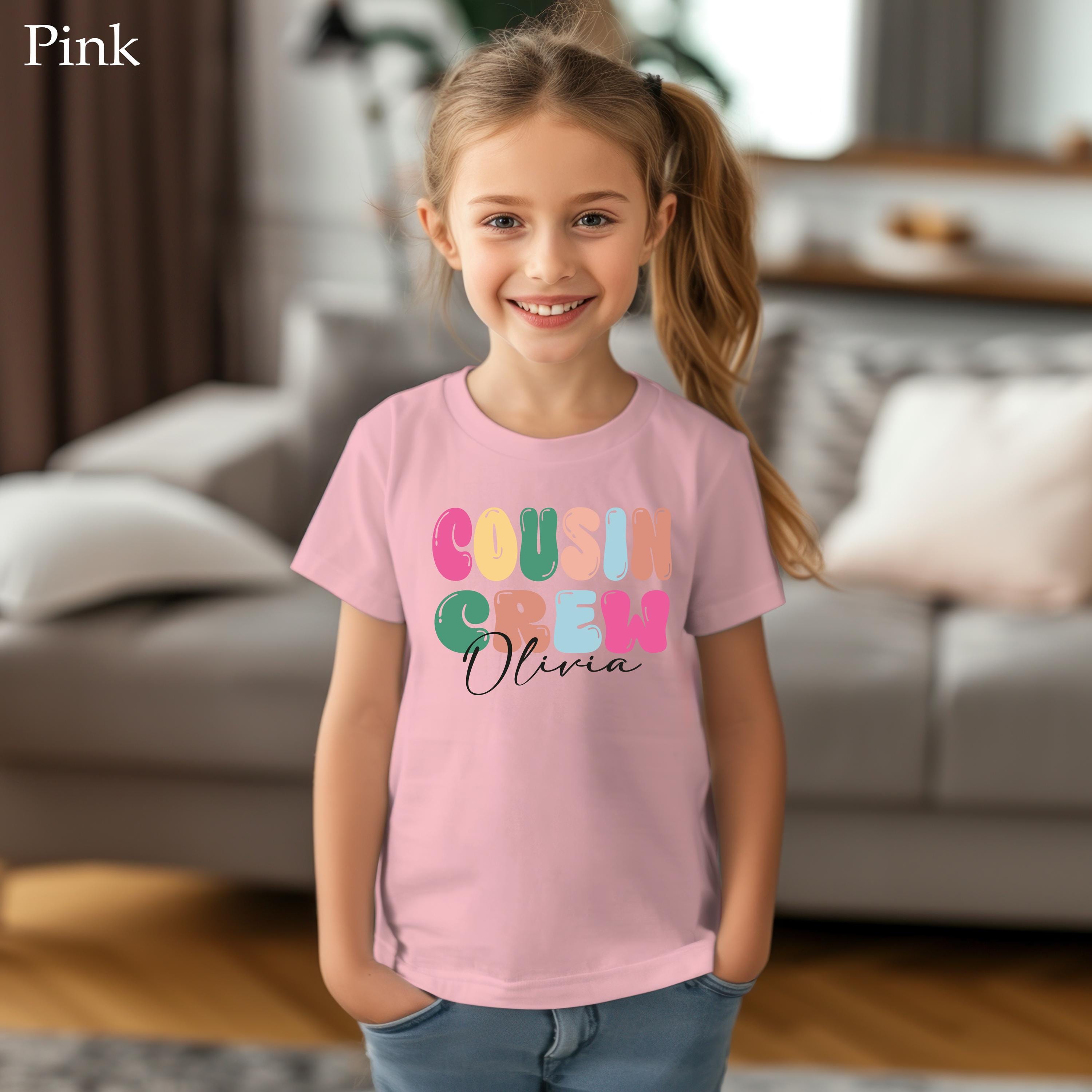 Personalized Name Cousin Crew Shirt, Cousin Crew Shirt, Custom Matching Cousins Shirts, New to the Cousin Crew Shirt, Custom Cousin Tee