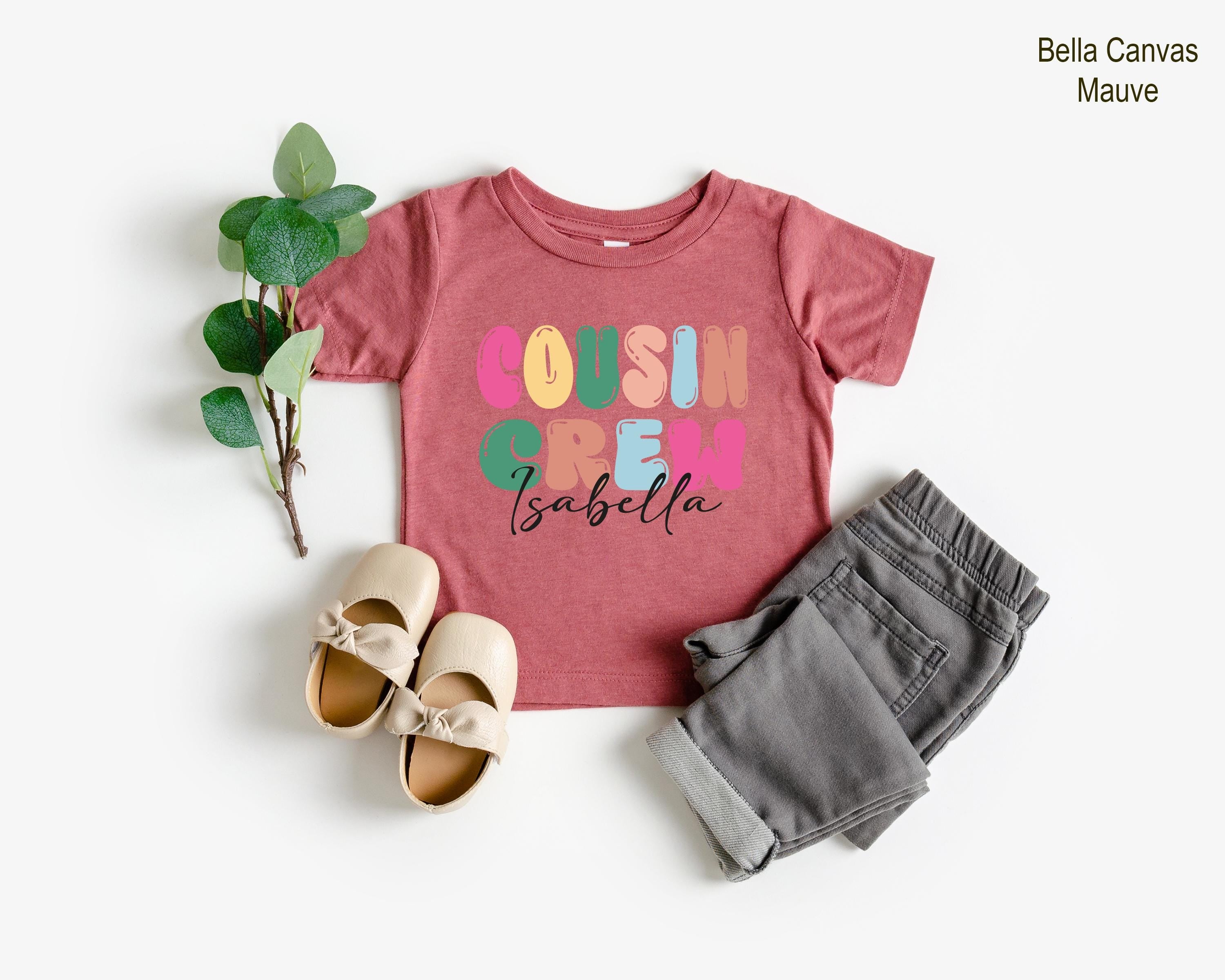 Personalized Name Cousin Crew Shirt, Cousin Crew Shirt, Custom Matching Cousins Shirts, New to the Cousin Crew Shirt, Custom Cousin Tee