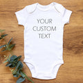 Your Custom Text Kids Shirt, Custom Onesie, Personalized Onesie, Custom Design Baby Shirt, Baby Shower Gift, Custom Print Toddler Kids Tee