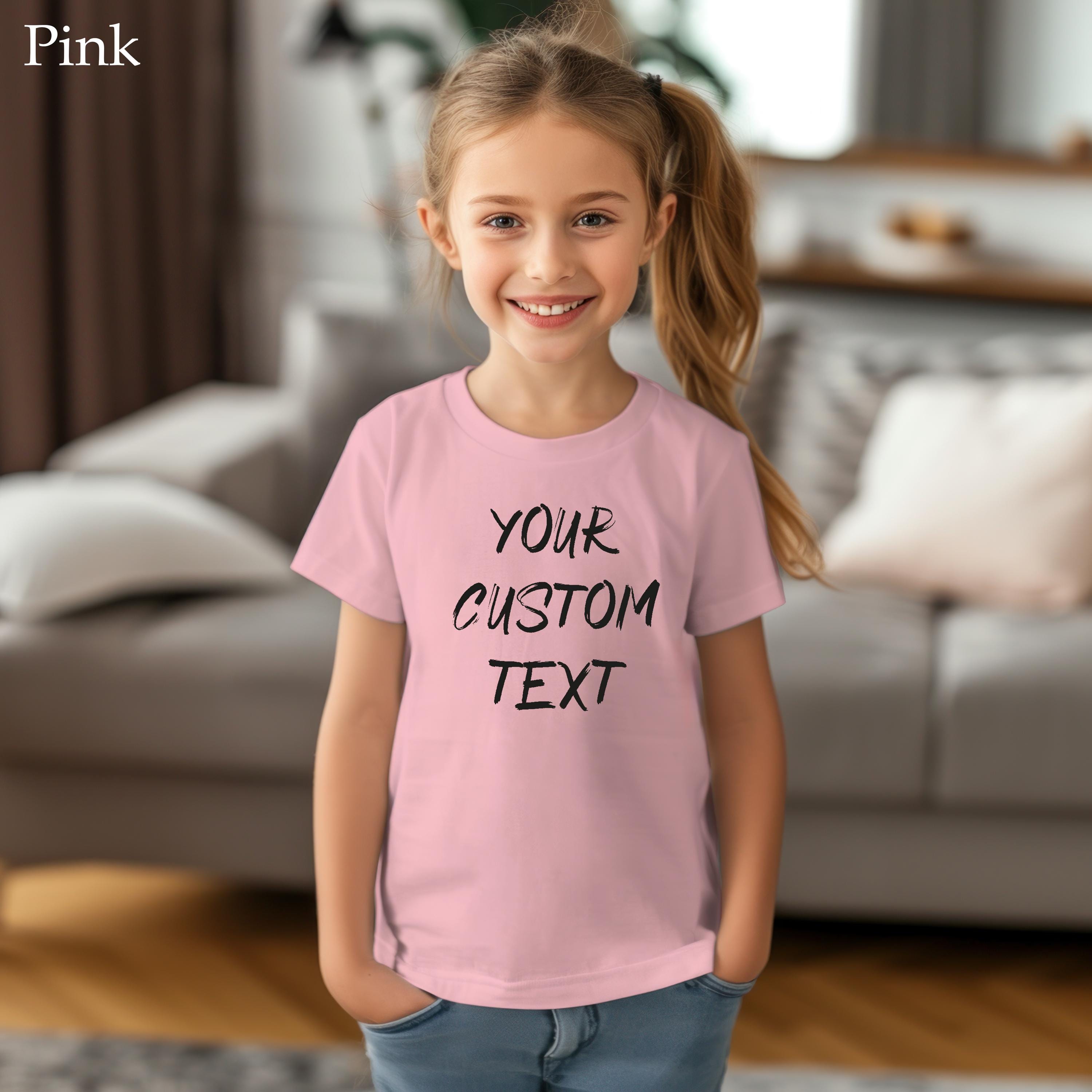 Your Custom Text Kids Shirt, Custom Onesie, Personalized Onesie, Custom Design Baby Shirt, Baby Shower Gift, Custom Print Toddler Kids Tee