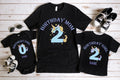 Birthday Toddler Shirt, Girls Birthday Party Shirt, Gift Ideas for Birthday Girl Shirt, Rainbow Birthday Girl Shirt, Birthday Party Shirt