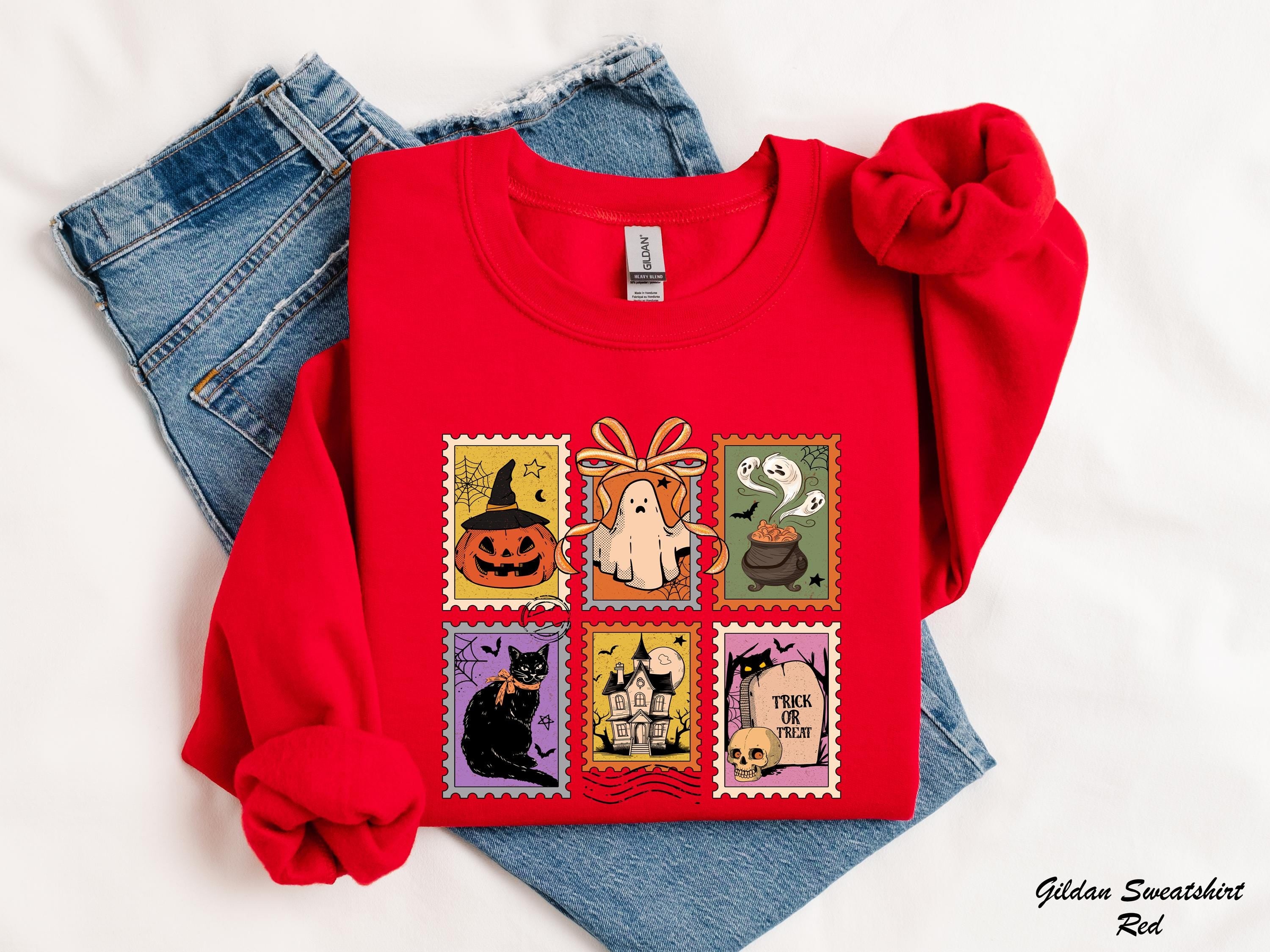 Halloween Tarot Card SweatShirt, Spooky Season Shirt, Halloween Horror Sweater, The Fool Tarot Cardt Sweatshirt, Halloween Party Tee,