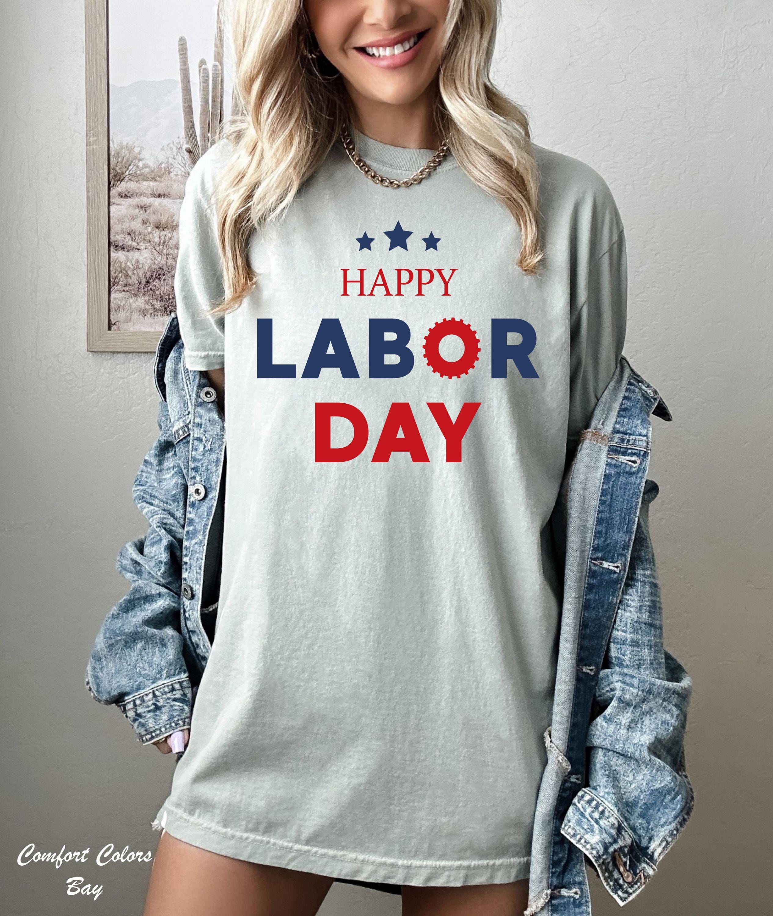 Happy Labor Day T-Shirt, Workers Day Shirt,  Labor Day Gift 2025, Patriotic T-Shirt, Trendy Labor Day Shirt, Gift For Labor & Workers