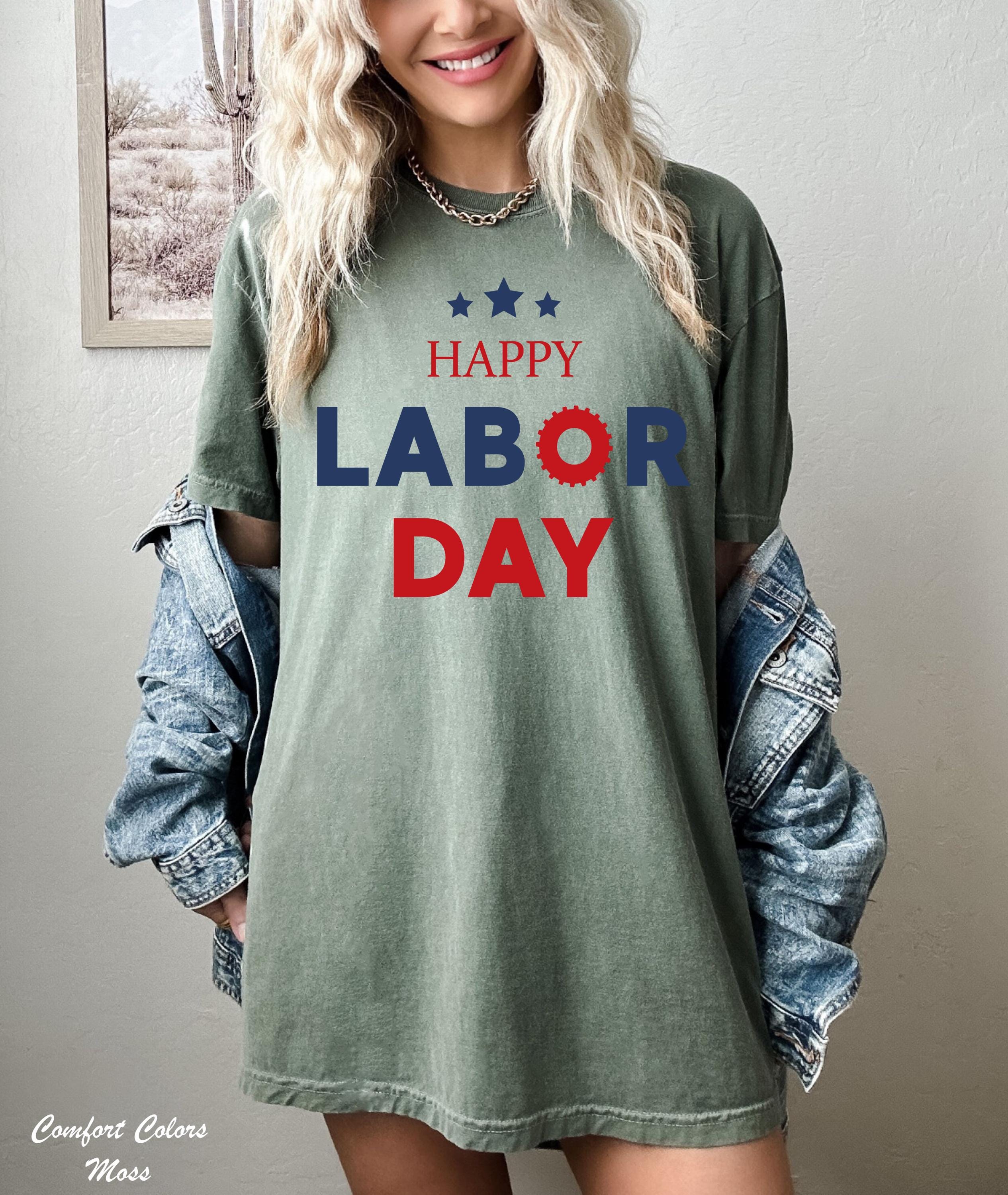 Happy Labor Day T-Shirt, Workers Day Shirt,  Labor Day Gift 2025, Patriotic T-Shirt, Trendy Labor Day Shirt, Gift For Labor & Workers