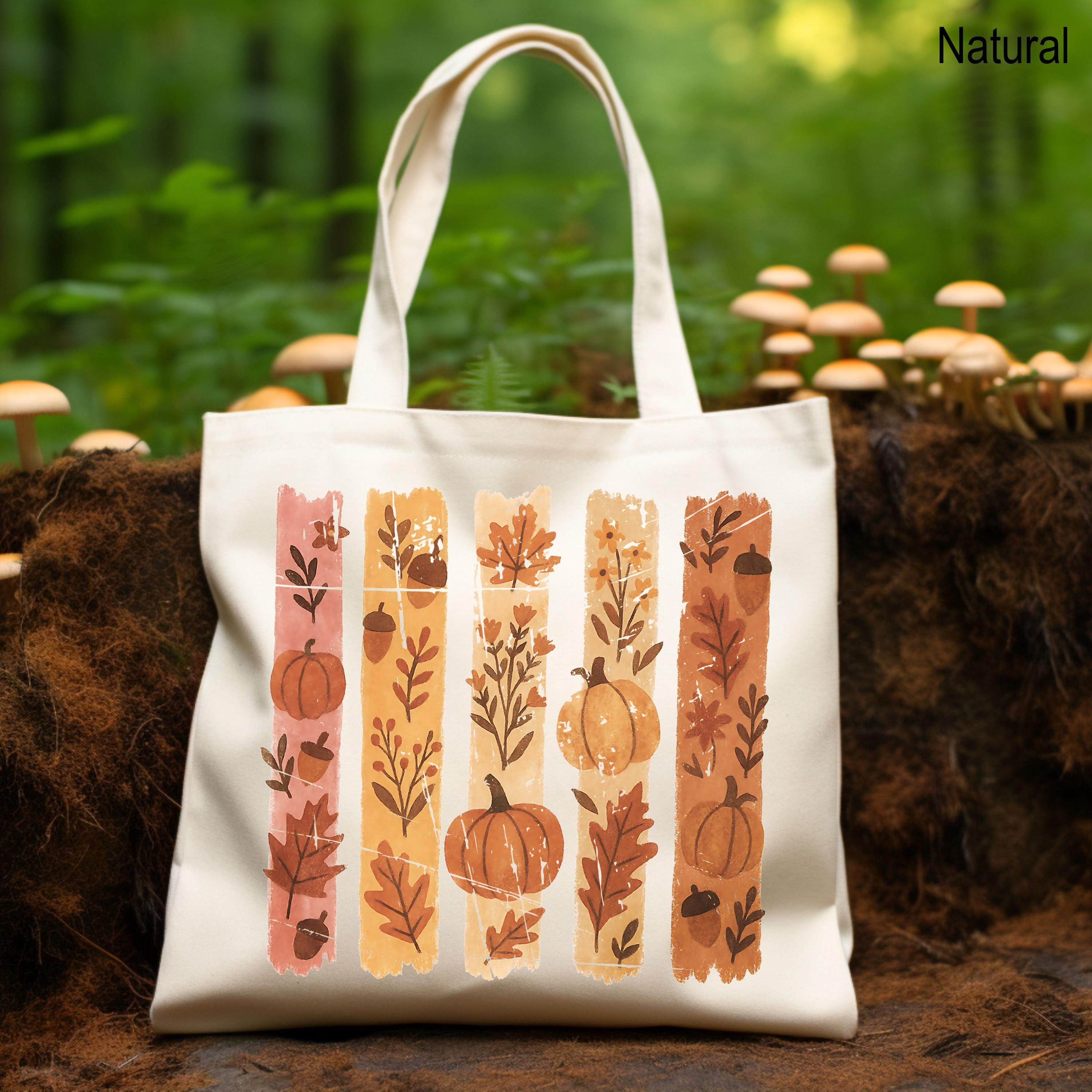 Fall Season Cute Bag, Pumpkin Season Tote Bag, Cozy Season Tote Bag, Autumn Gift for Pumpkin Lovers, Pumpkin Tote Bag, Fall Lover Gift