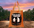 We're So Ghoul Together Tote Bag,Ghouls Tote Bag, Halloween Tote Bag,Halloween Gifts, Trick or Treat Bag, Halloween Eco-Friendly Shopping