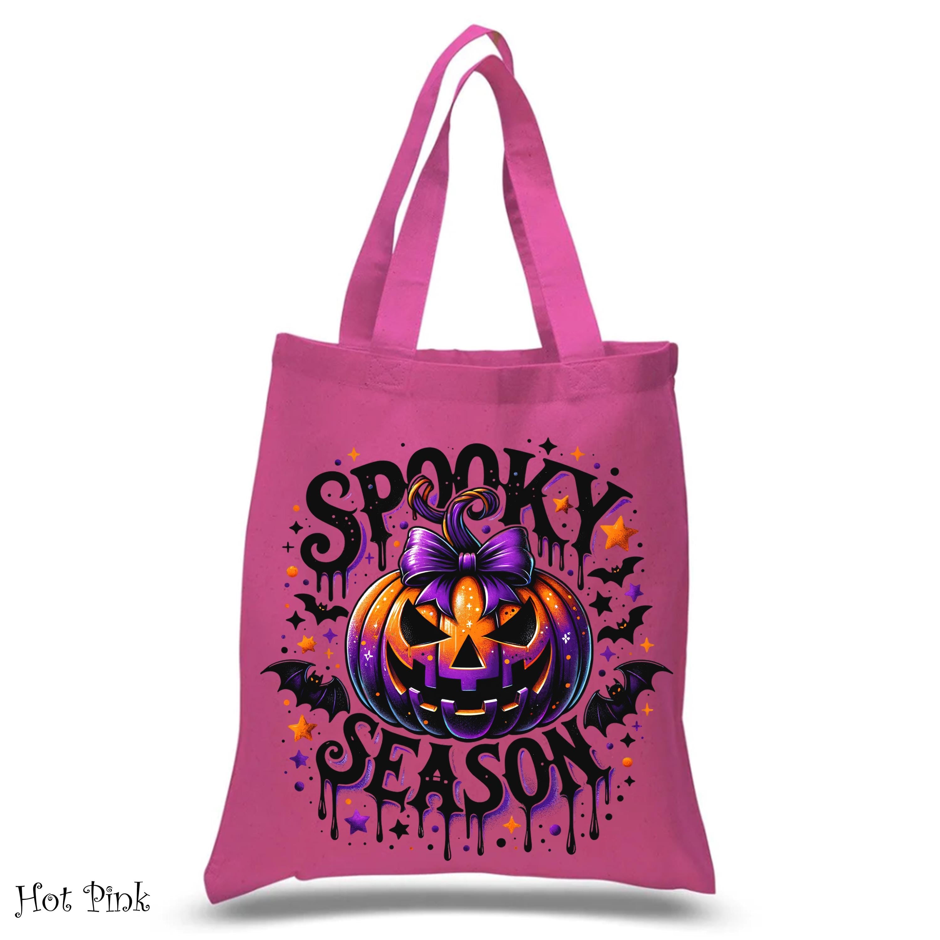 Spooky Season Halloween Tote Bag, Halloween Tote Bag, Trick or Treat Bag, Autumn Tote Bag, Cute Ghost Tote Bag,Funny Spooky Vibes Tote Bag