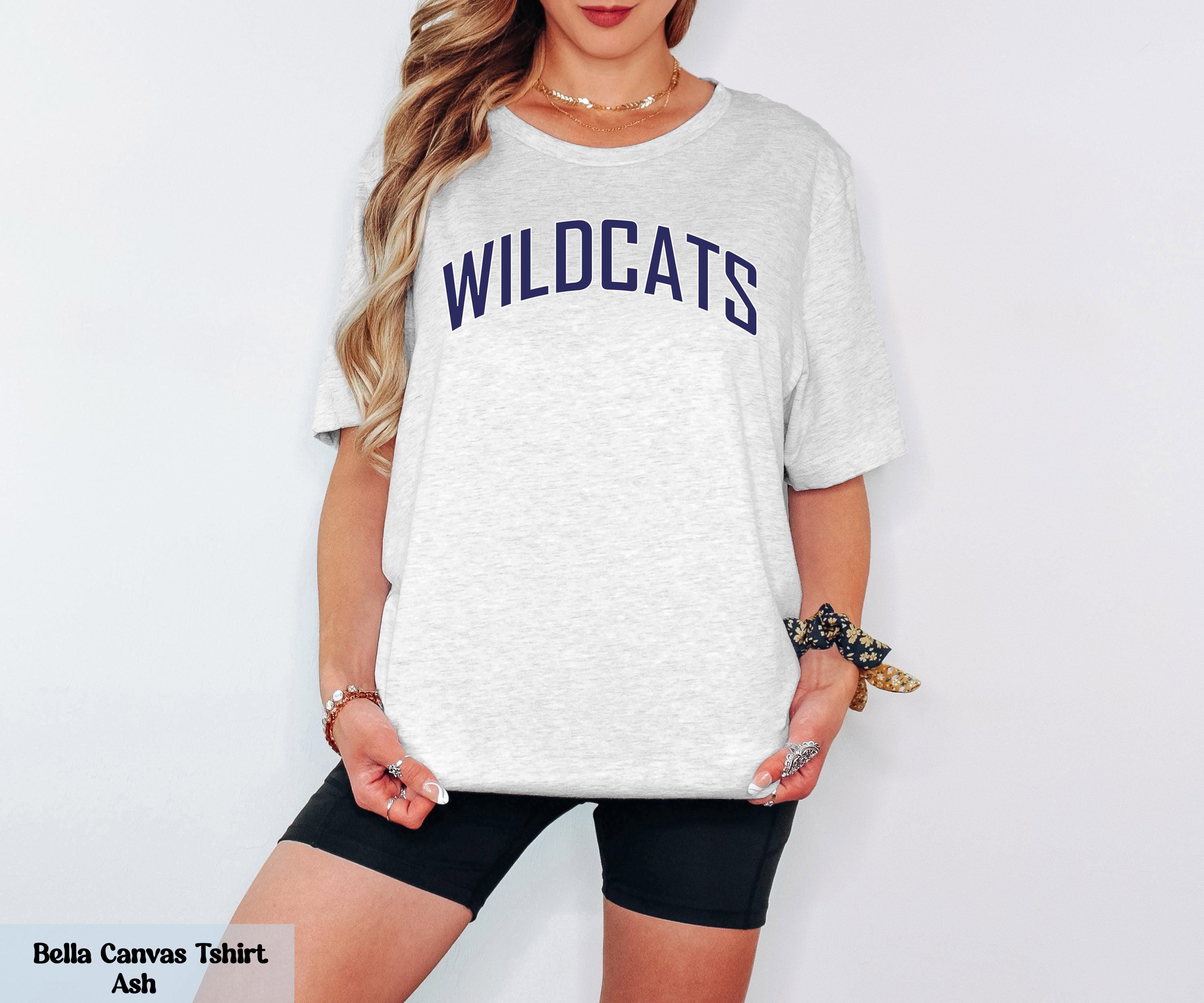 Comfort Colors® Mascot Shirt, Wildcats Shirt, Wildcats Team Mascot Tee, Wildcats Mascot Shirt, Wildcats Team Shirt, Wildcats School Shirt