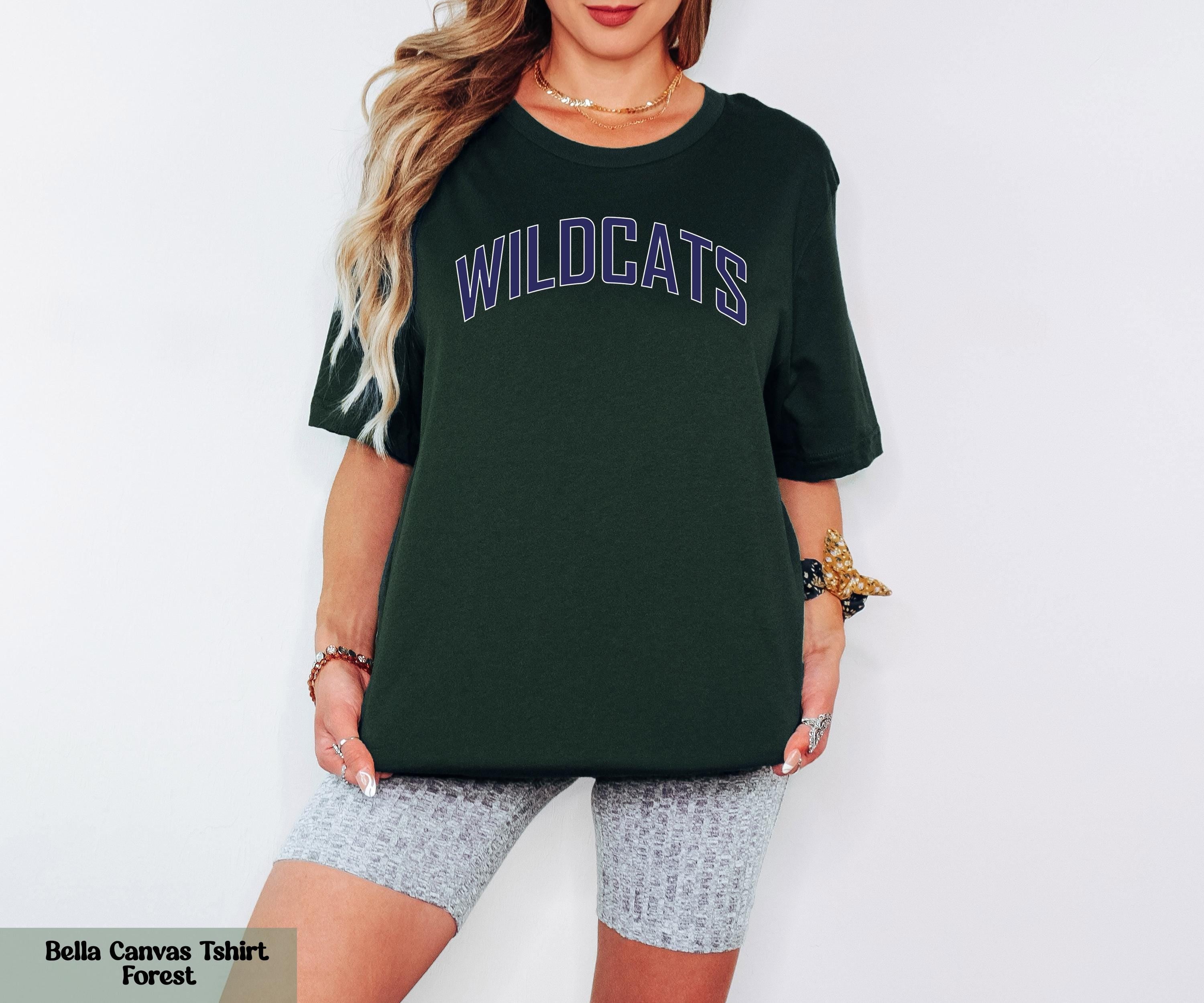 Comfort Colors® Mascot Shirt, Wildcats Shirt, Wildcats Team Mascot Tee, Wildcats Mascot Shirt, Wildcats Team Shirt, Wildcats School Shirt