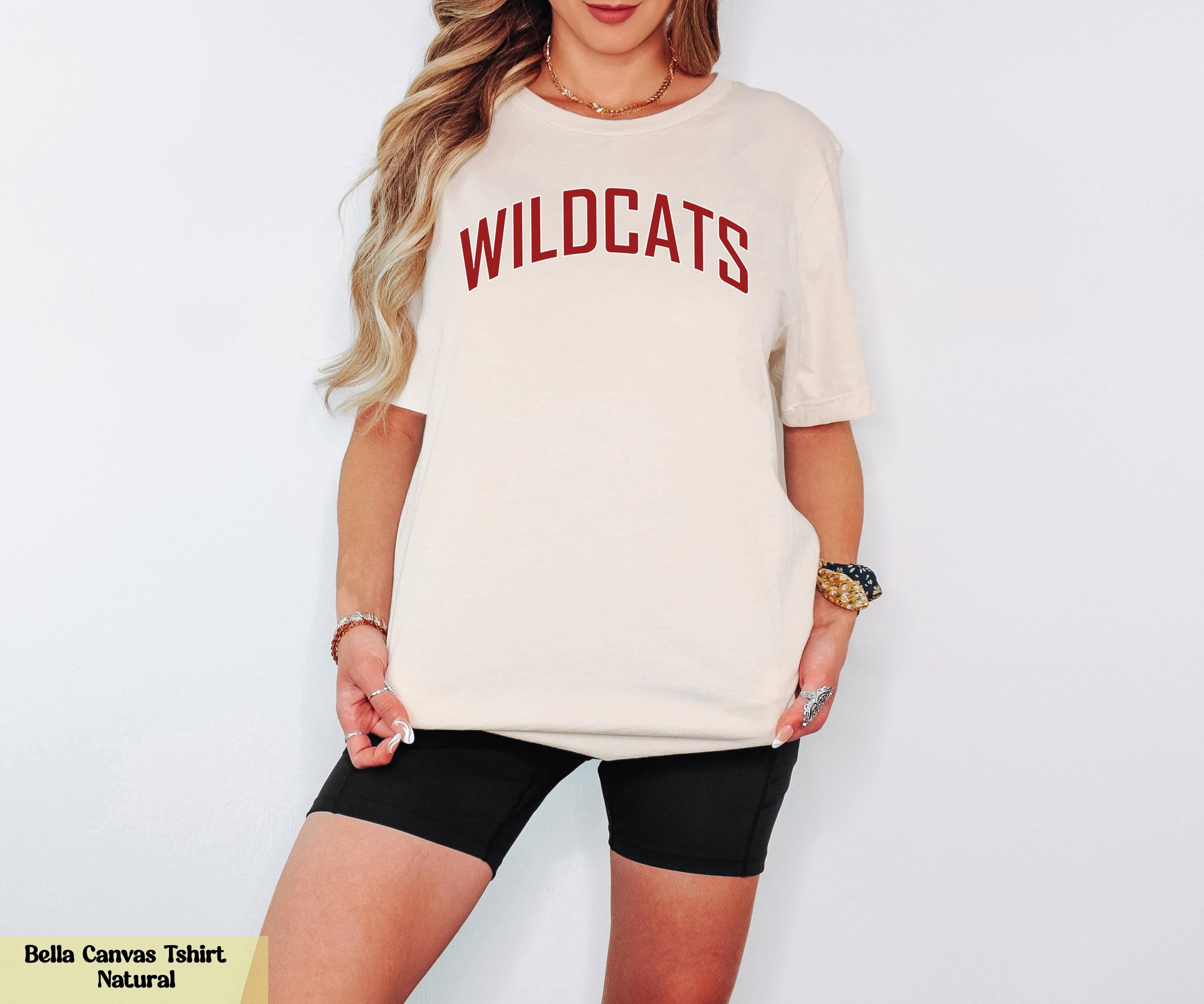Comfort Colors® Mascot Shirt, Wildcats Shirt, Wildcats Team Mascot Tee, Wildcats Mascot Shirt, Wildcats Team Shirt, Wildcats School Shirt