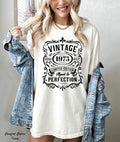 Vintage 1975 T-Shirt, 50th Birthday Gifts, Aged to Perfection Tee, Limited Edition 1975 Shirt, Vintage 1975 Shirt, 50 Birthday Party Tee