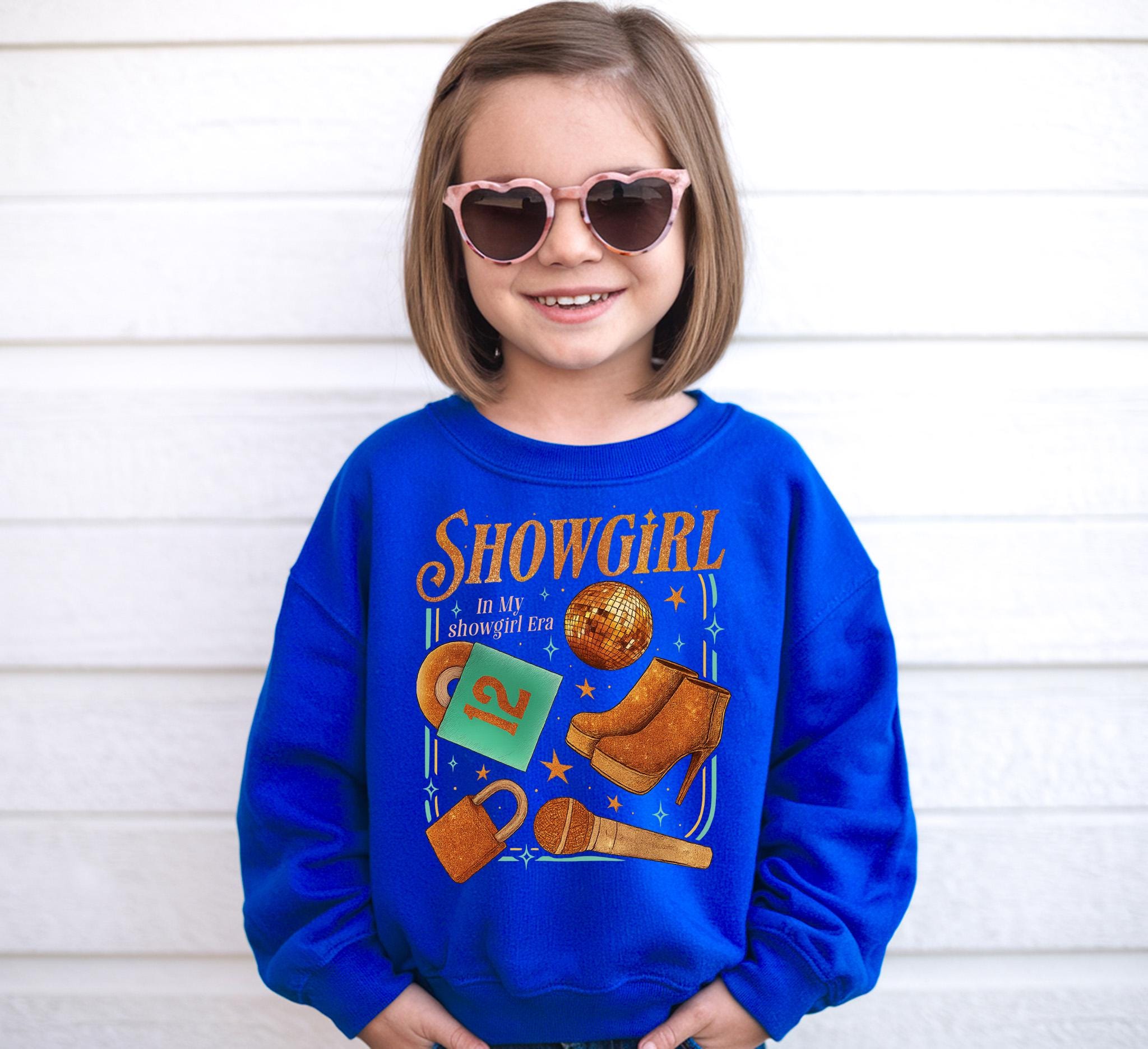 Showgirl Era Gildan Sweatshirt, Star Accents, Concert Sweater,Female Empowerment Sweatshirt Music Concert Fan Shirt,My Energy Is Expensive