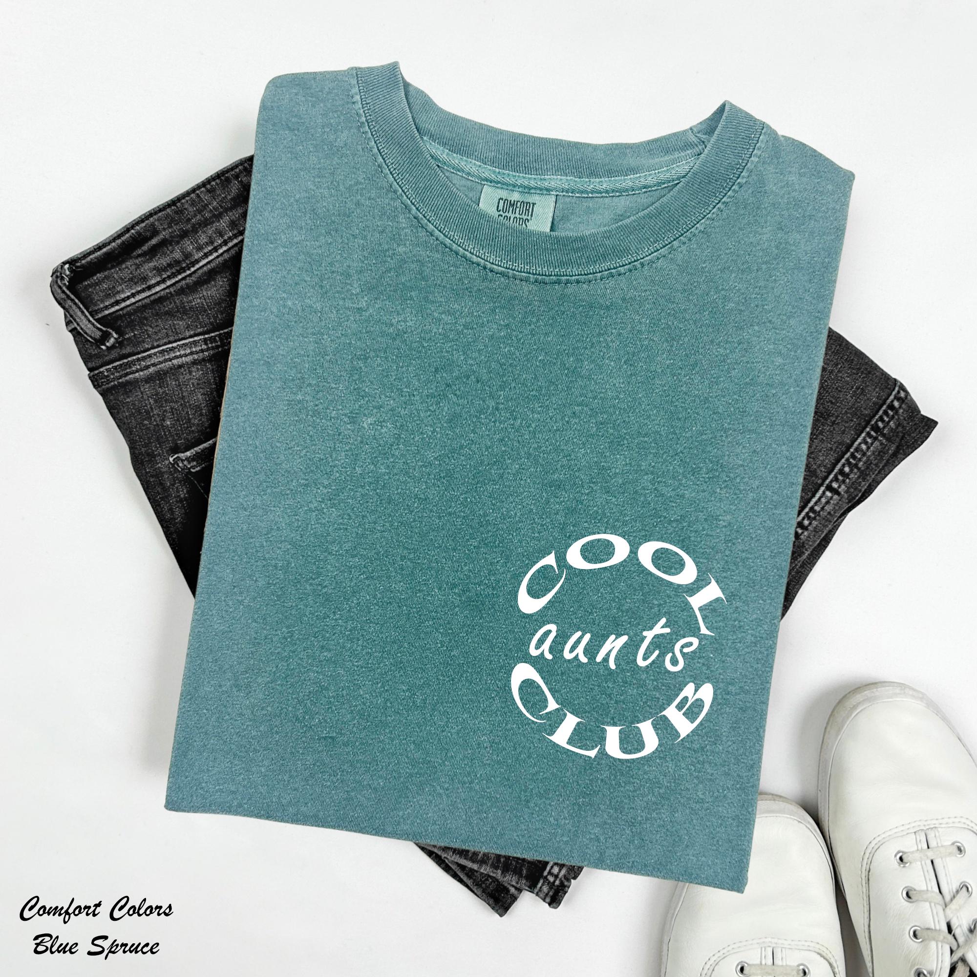 Funny Cool Aunt Club Shirt, Baby Reveal Sister Gift,Trendy Aunt Shirt, New Aunt Gift,Pregnancy Announcement, Cute Auntie Shirt, Aunt Shirt