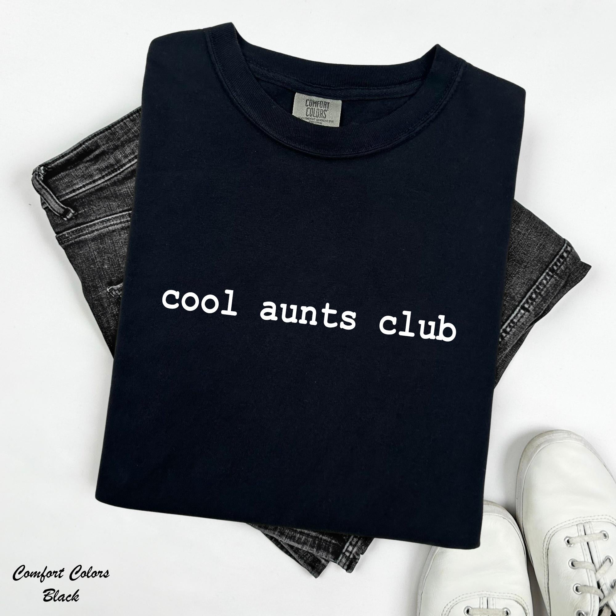 Cool Aunts Club Shirt, Pregnancy Announcement For Aunt, Favorite Aunt Shirt, Gift from Niece, Aunt Birthday Shirt, Gift for Sister