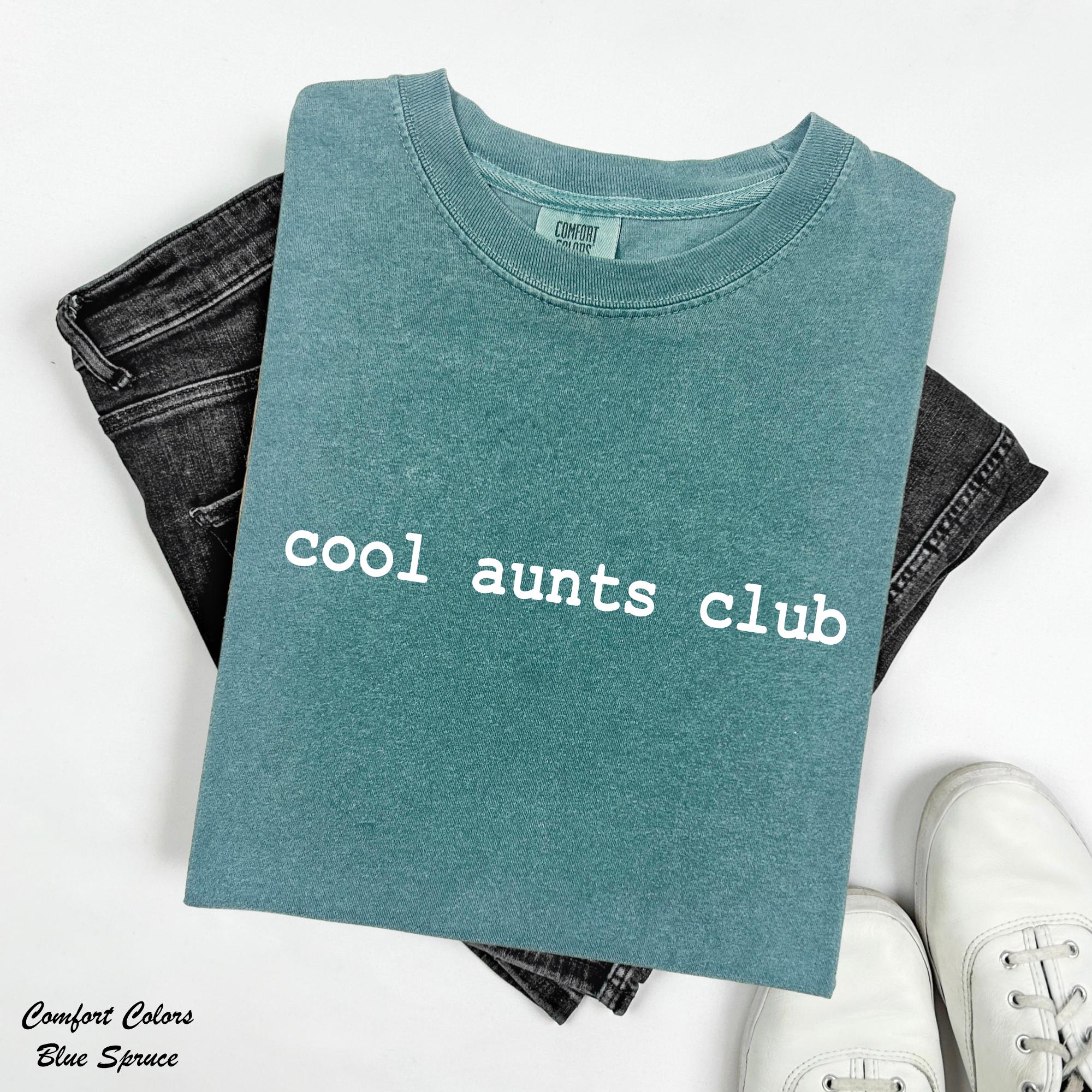 Cool Aunts Club Shirt, Pregnancy Announcement For Aunt, Favorite Aunt Shirt, Gift from Niece, Aunt Birthday Shirt, Gift for Sister