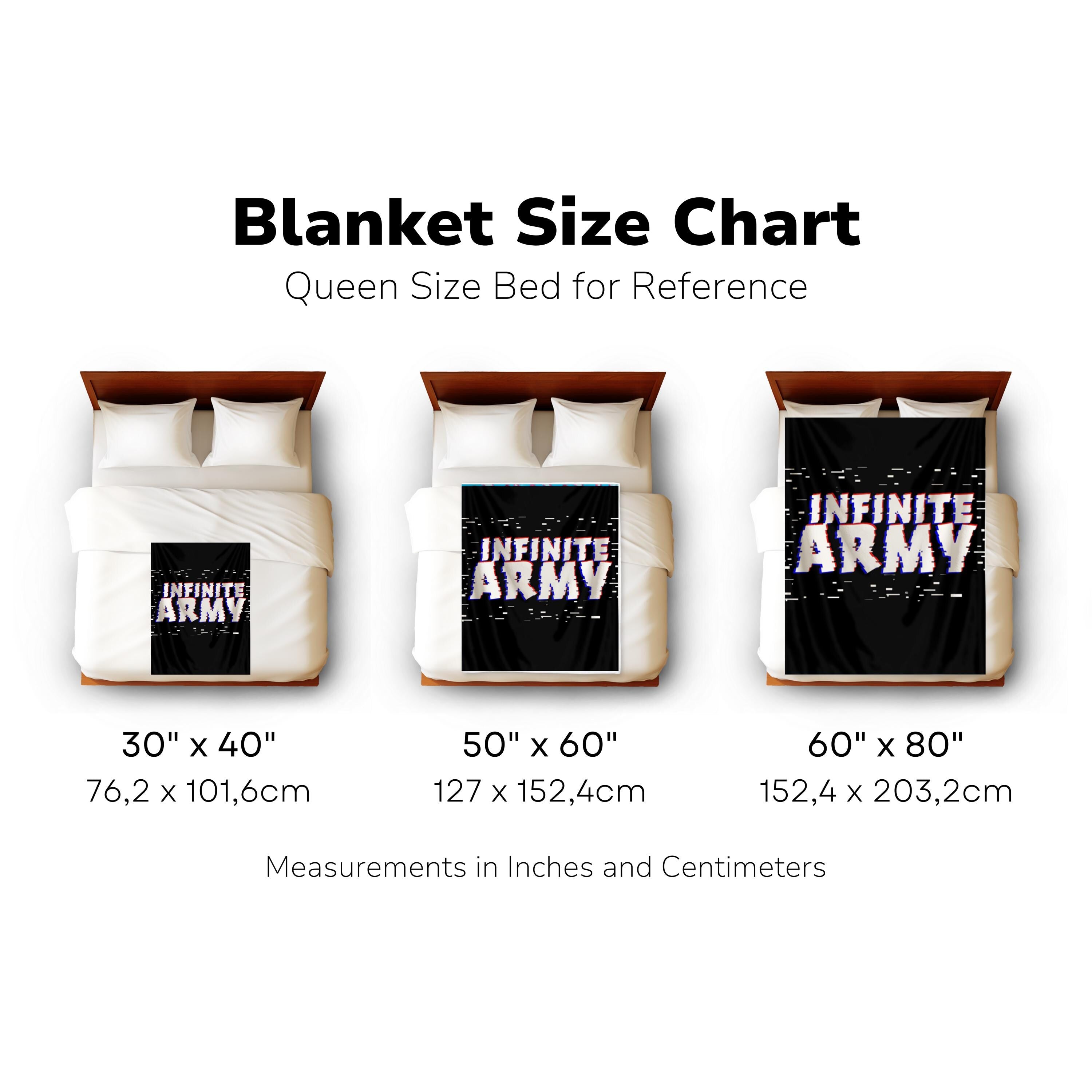 Infinite Army Blanket,Tactical Gamer Throw,Military Strategy Game Inspired Throw,Army Style Decor Gift for Gamer,Military Style Gift for Him