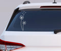 Dandelion Car Sticker, Flower Decal, Bumper Sticker,Wildflowers Window Decal Vinyl,Boho Pretty Dandelion Blowing in the Wind Sticker Decal