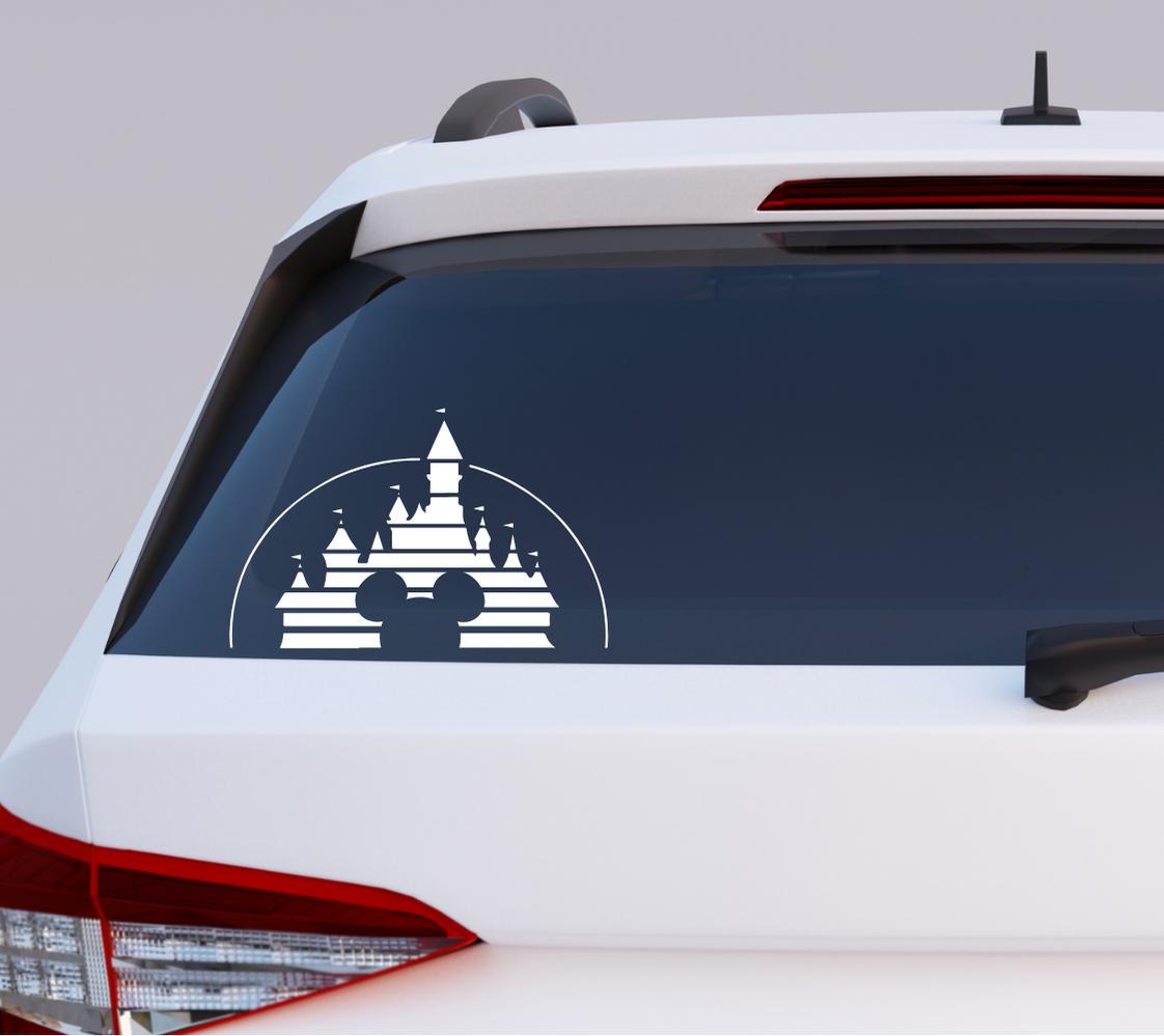 Disney Magical Kingdom Car Decal,Disney Nursery Wall Decor,Disney Wall Sticker,Disney Family Trip,Disney Kids Room Decal,Disney Wall Decal