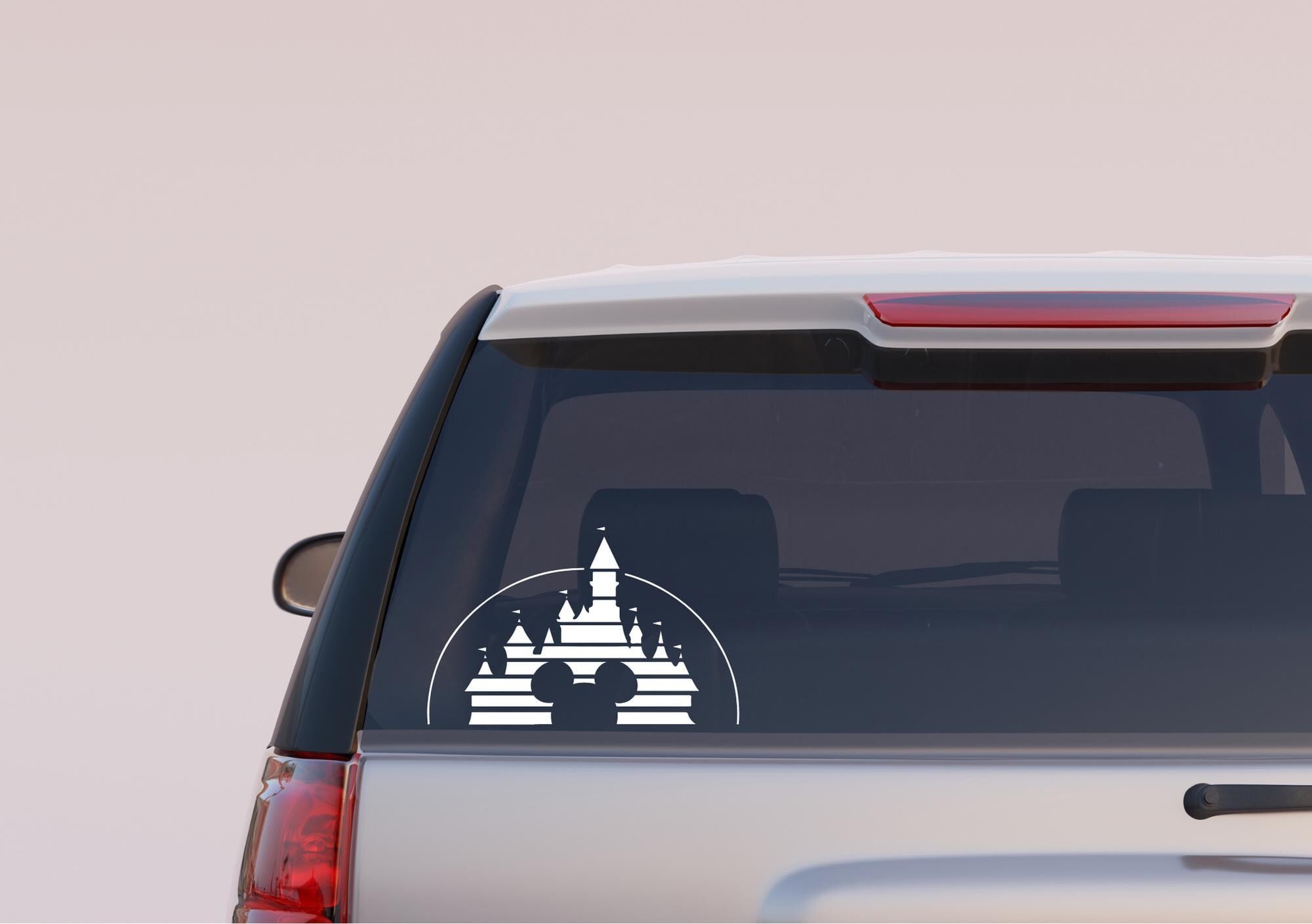 Disney Magical Kingdom Car Decal,Disney Nursery Wall Decor,Disney Wall Sticker,Disney Family Trip,Disney Kids Room Decal,Disney Wall Decal