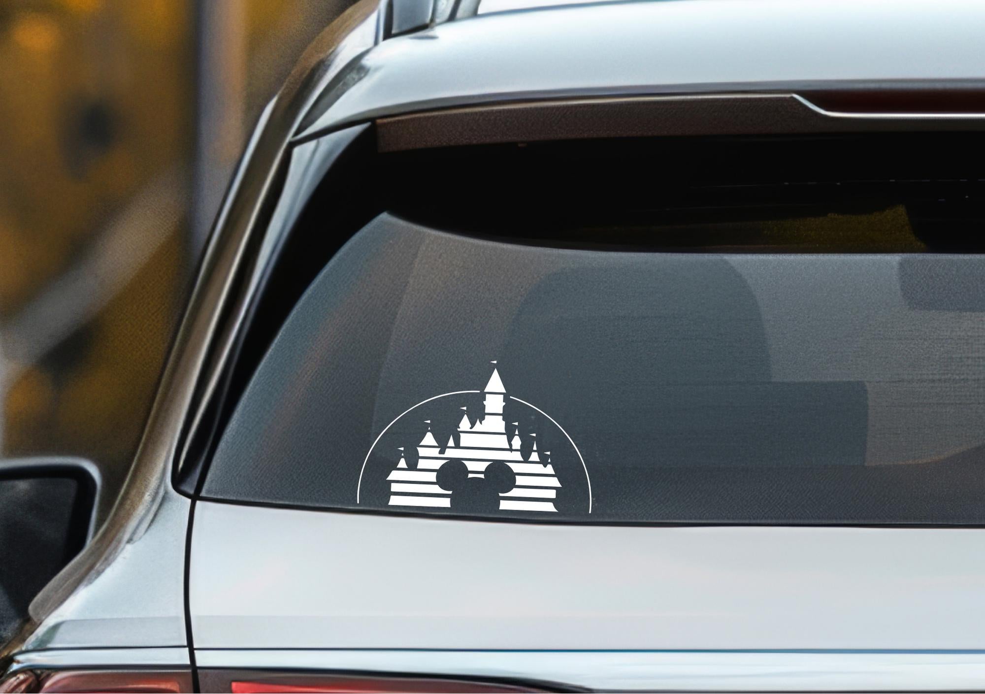 Disney Magical Kingdom Car Decal,Disney Nursery Wall Decor,Disney Wall Sticker,Disney Family Trip,Disney Kids Room Decal,Disney Wall Decal