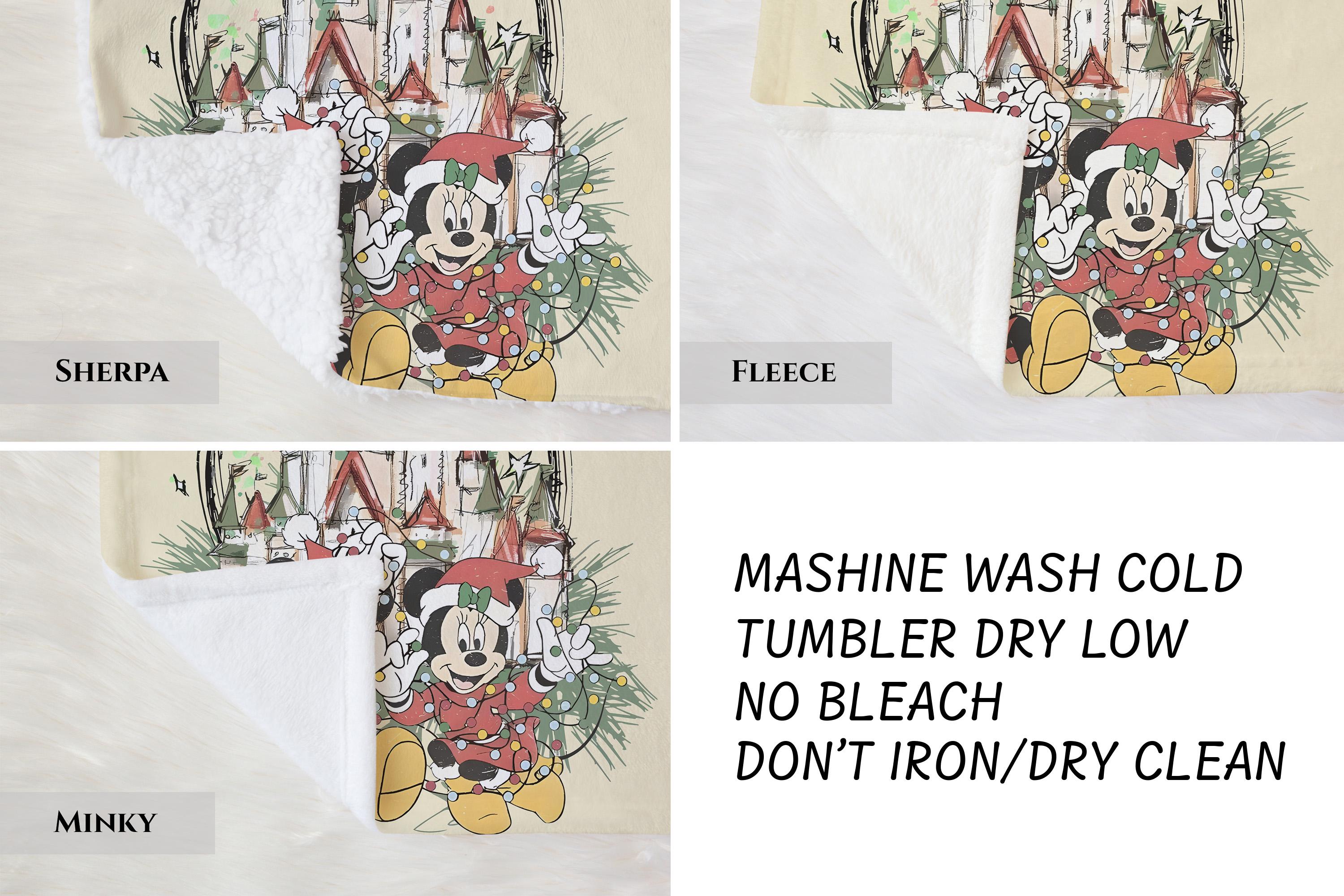 Mickey And Minnie Throw Blanket, Mickey Mouse And Minnie Couple Blanket, Romantic Disneyland Blanket, Cute Mickey Minnie Throw Blanket Gifts