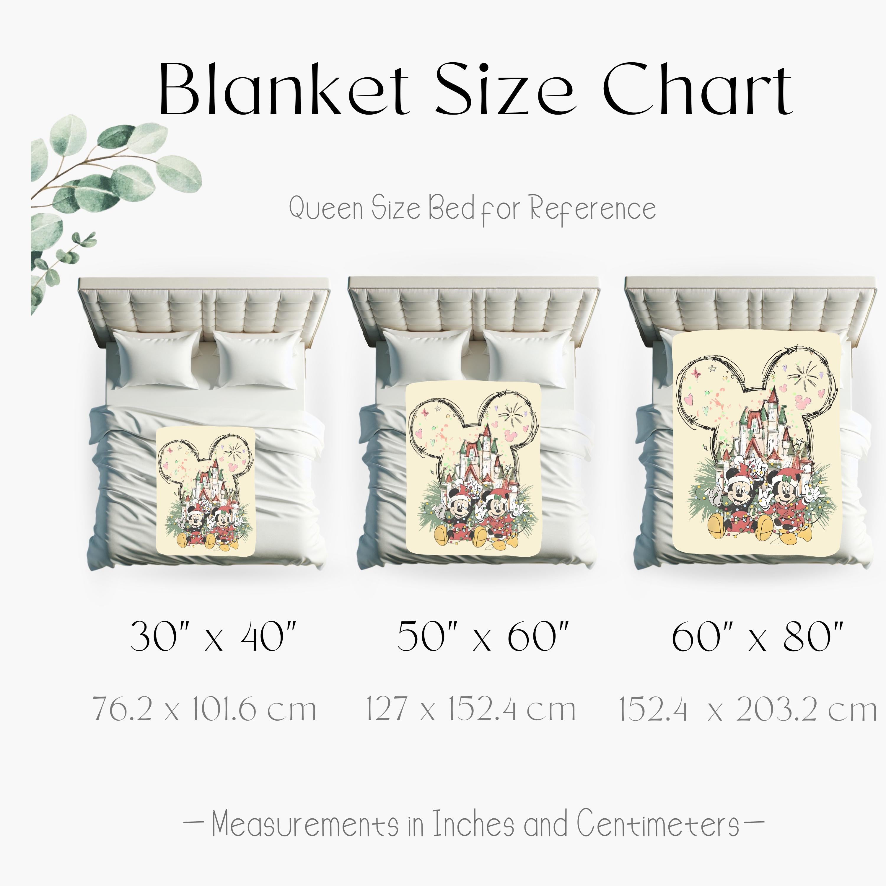 Mickey And Minnie Throw Blanket, Mickey Mouse And Minnie Couple Blanket, Romantic Disneyland Blanket, Cute Mickey Minnie Throw Blanket Gifts
