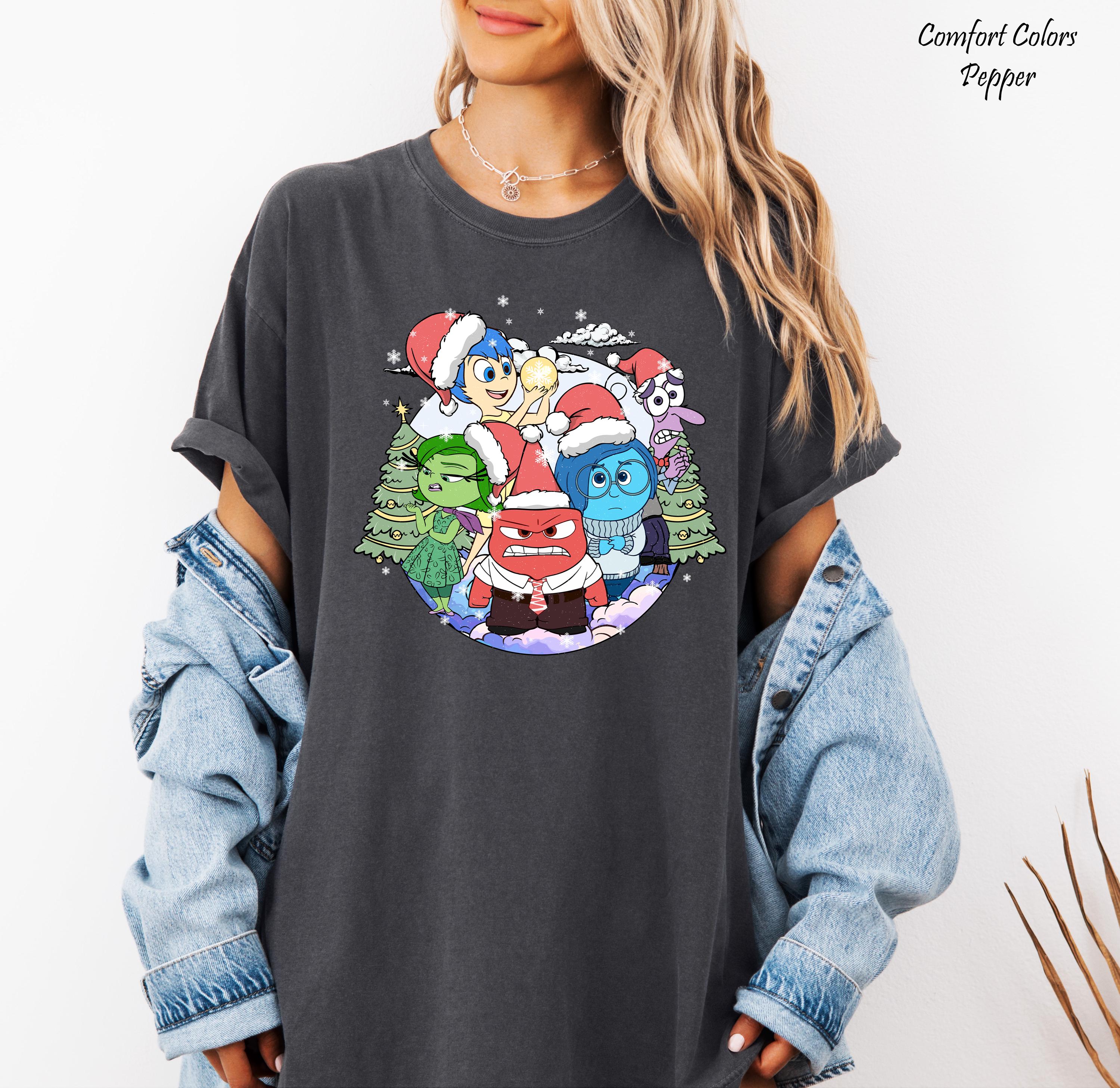 Disney Pixar Inside Out Christmas Shirt, Inside Out Characters Shirt, Disney Emotions Shirt, Disney Feelings Shirt, Mental Health Shirt