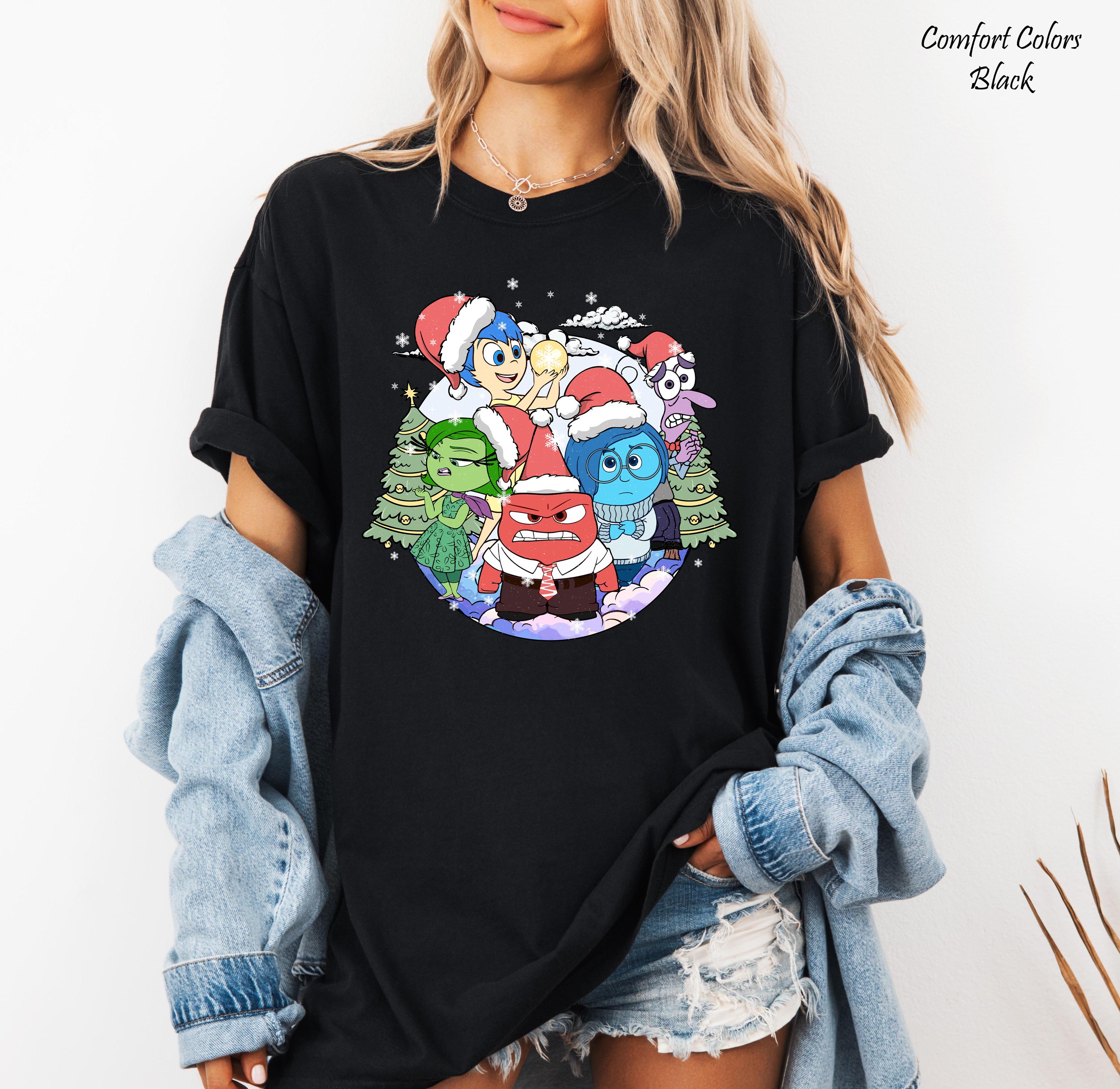 Disney Pixar Inside Out Christmas Shirt, Inside Out Characters Shirt, Disney Emotions Shirt, Disney Feelings Shirt, Mental Health Shirt