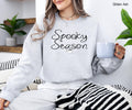 Spooky Season Sweatshirt, Spooky Halloween Shirt, Womens Halloween Shirt, Spooky Fall Shirt, Cute Ghost Halloween Sweatshirt, Ghost Shirt