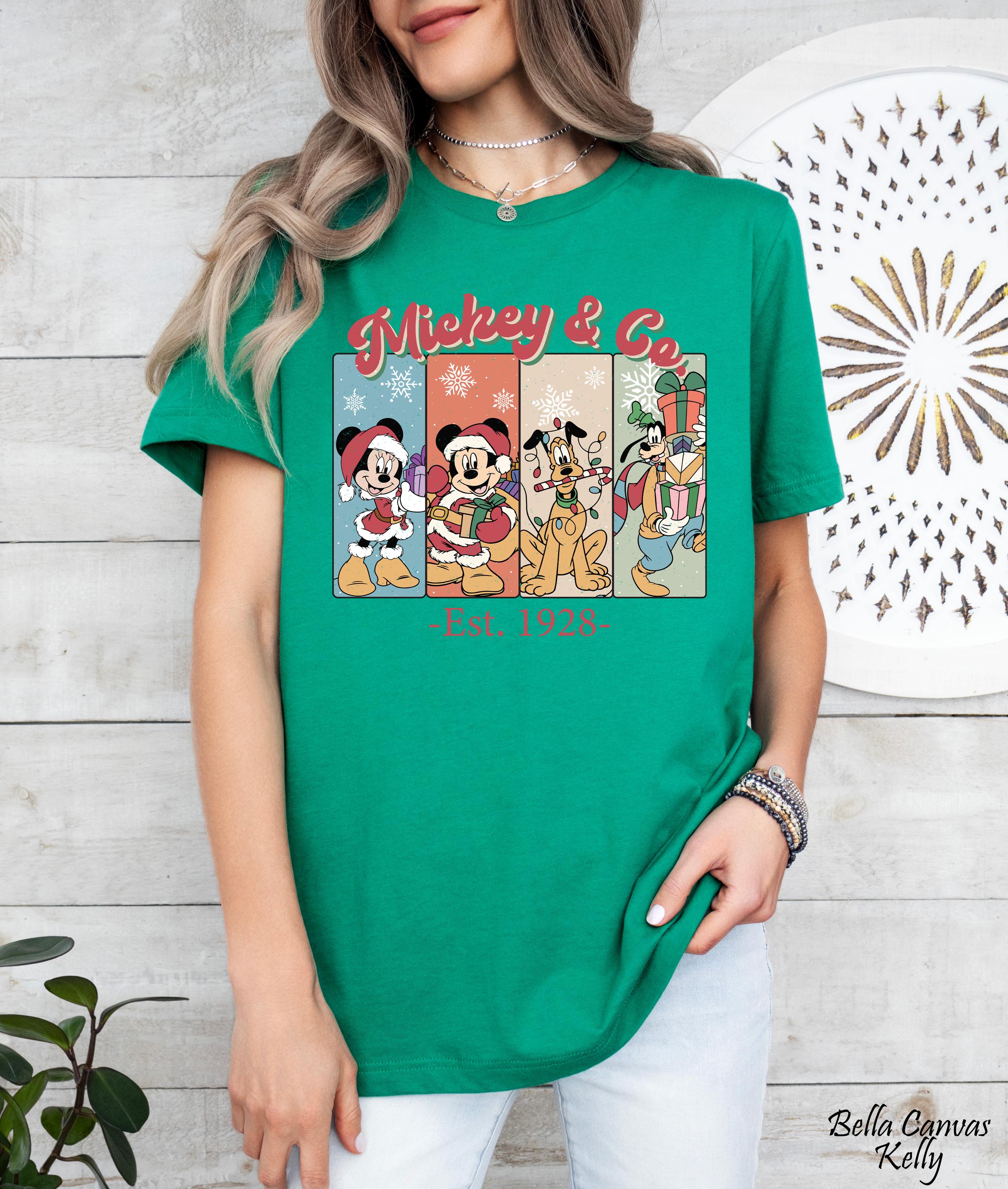 Disney Mickey&Co Matching Shirt, Disney Family Vacation 2026, Disney Family Trip, Disney Matching Shirt,Cartoon Mickey Friends Christmas