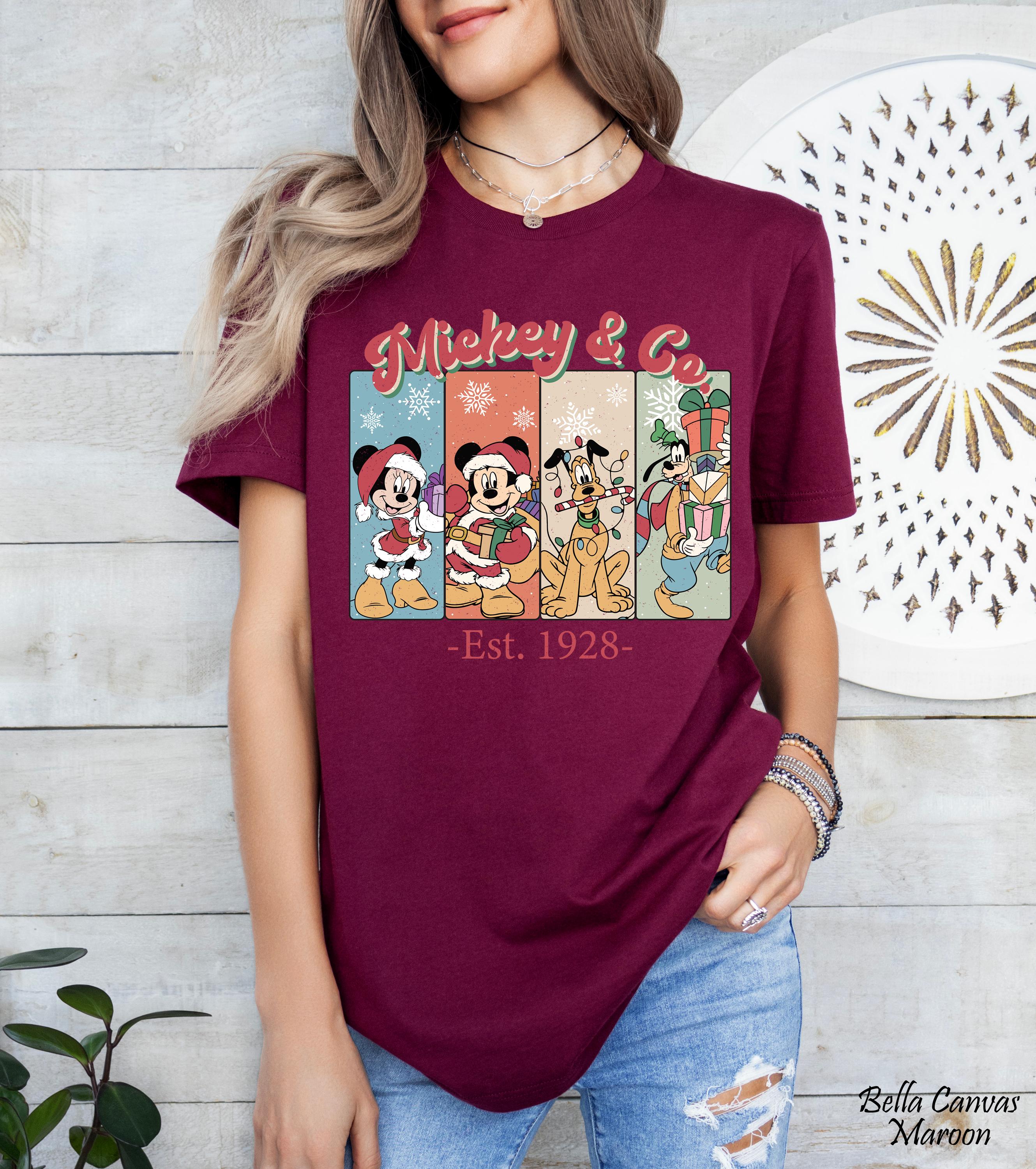 Disney Mickey&Co Matching Shirt, Disney Family Vacation 2026, Disney Family Trip, Disney Matching Shirt,Cartoon Mickey Friends Christmas