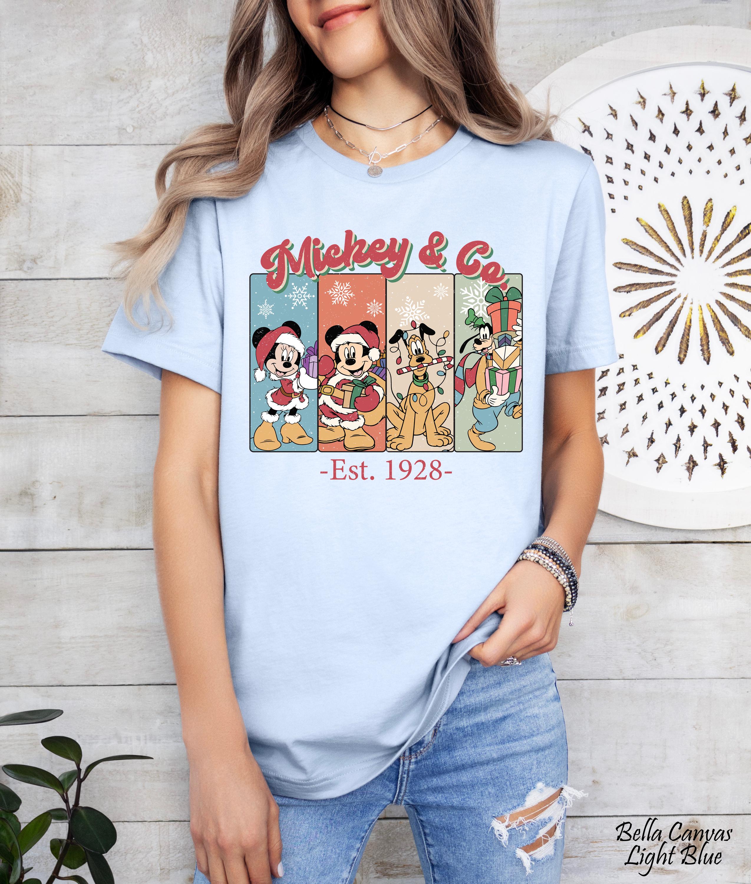 Disney Mickey&Co Matching Shirt, Disney Family Vacation 2026, Disney Family Trip, Disney Matching Shirt,Cartoon Mickey Friends Christmas