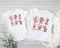 Mickey & Friends Christmas Shirt, Disney Christmas Tee, Disneyland Holiday Vacation Shirt, Disney Retro Shirt, Disney Minnie Mouse  Shirt