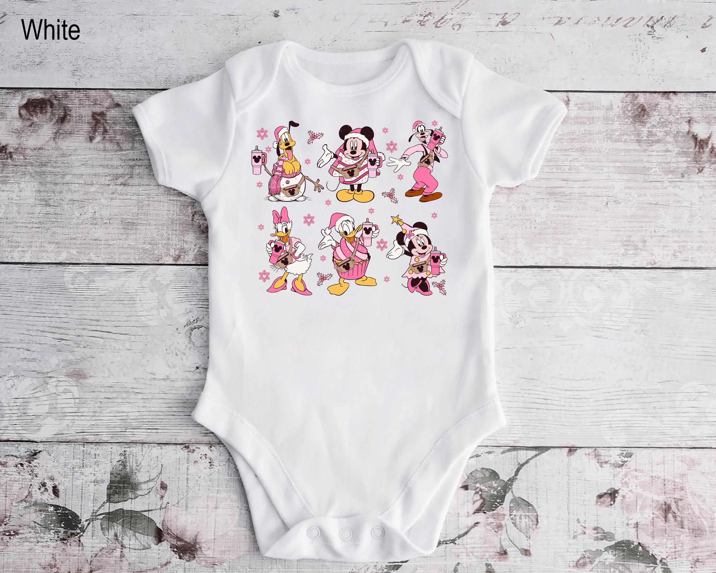 Mickey & Friends Christmas Shirt, Disney Christmas Tee, Disneyland Holiday Vacation Shirt, Disney Retro Shirt, Disney Minnie Mouse  Shirt