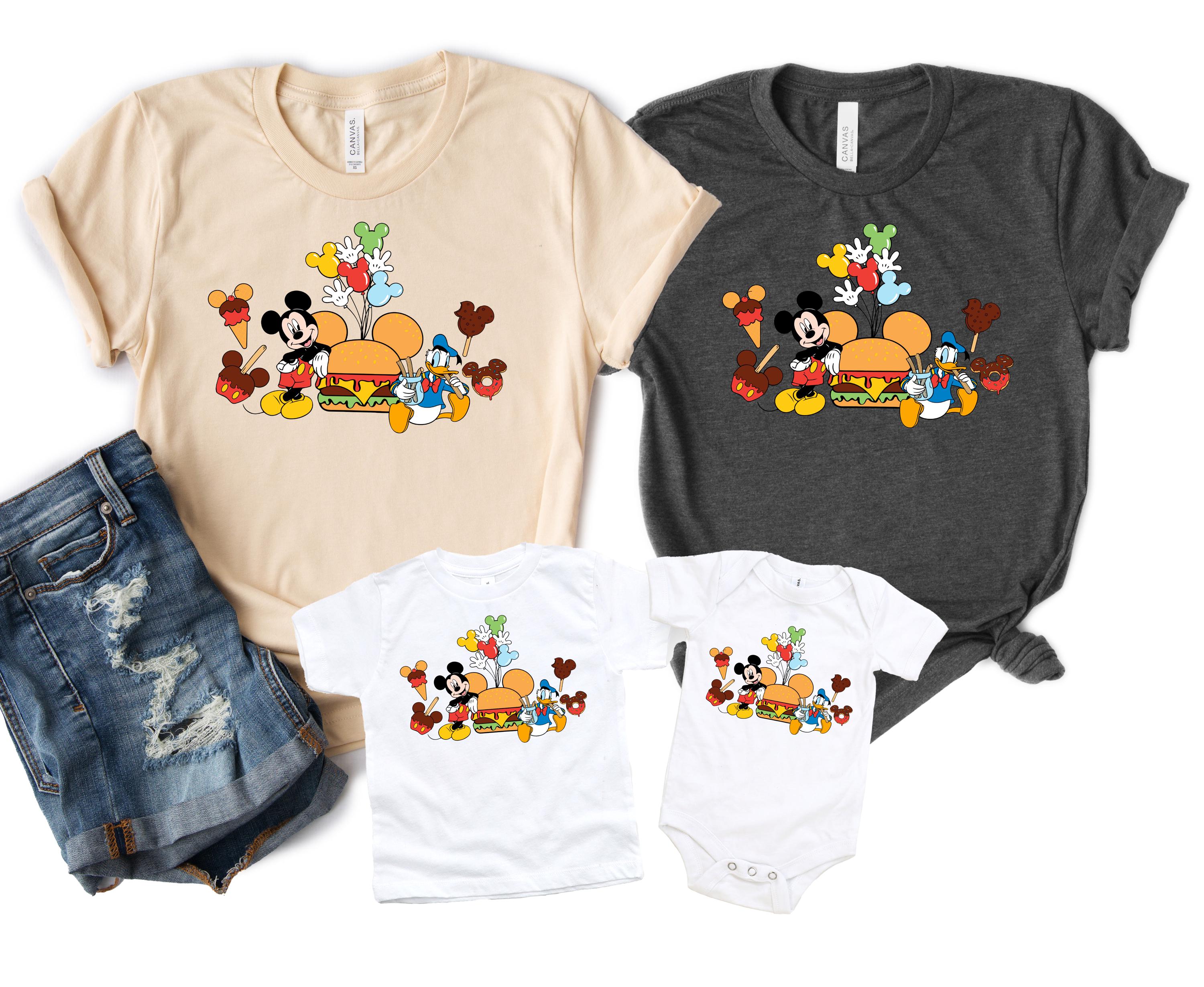 Disney Mickey and Friends Snack Shirt, Disney Shirt, Disney Snacks Shirt, Disney Vacay Trip Shirt, Disneyland Shirt, Disneyworld Shirt