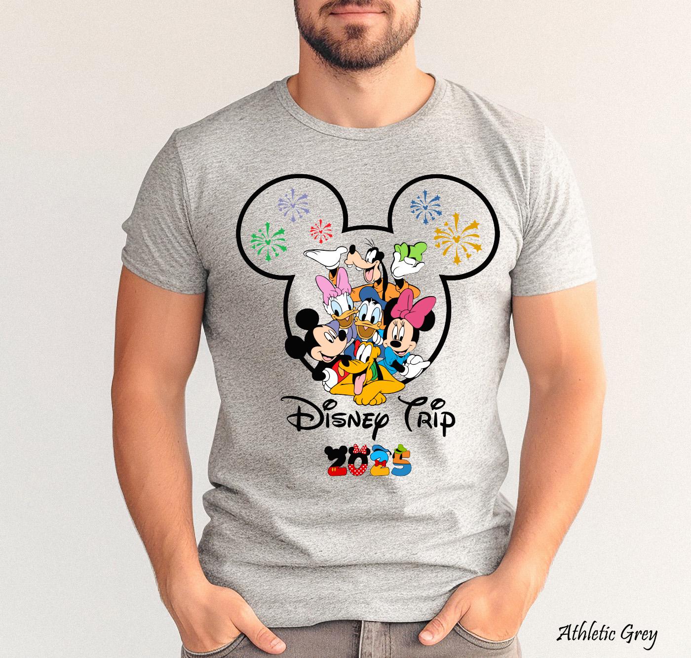 Disney Trip 2026 Shirt,Disney Couple Shirt,Disney Family Matching Shirt,Disney Cruise Group Shirt,Disney Vacation Shirt,Mickey and Friends