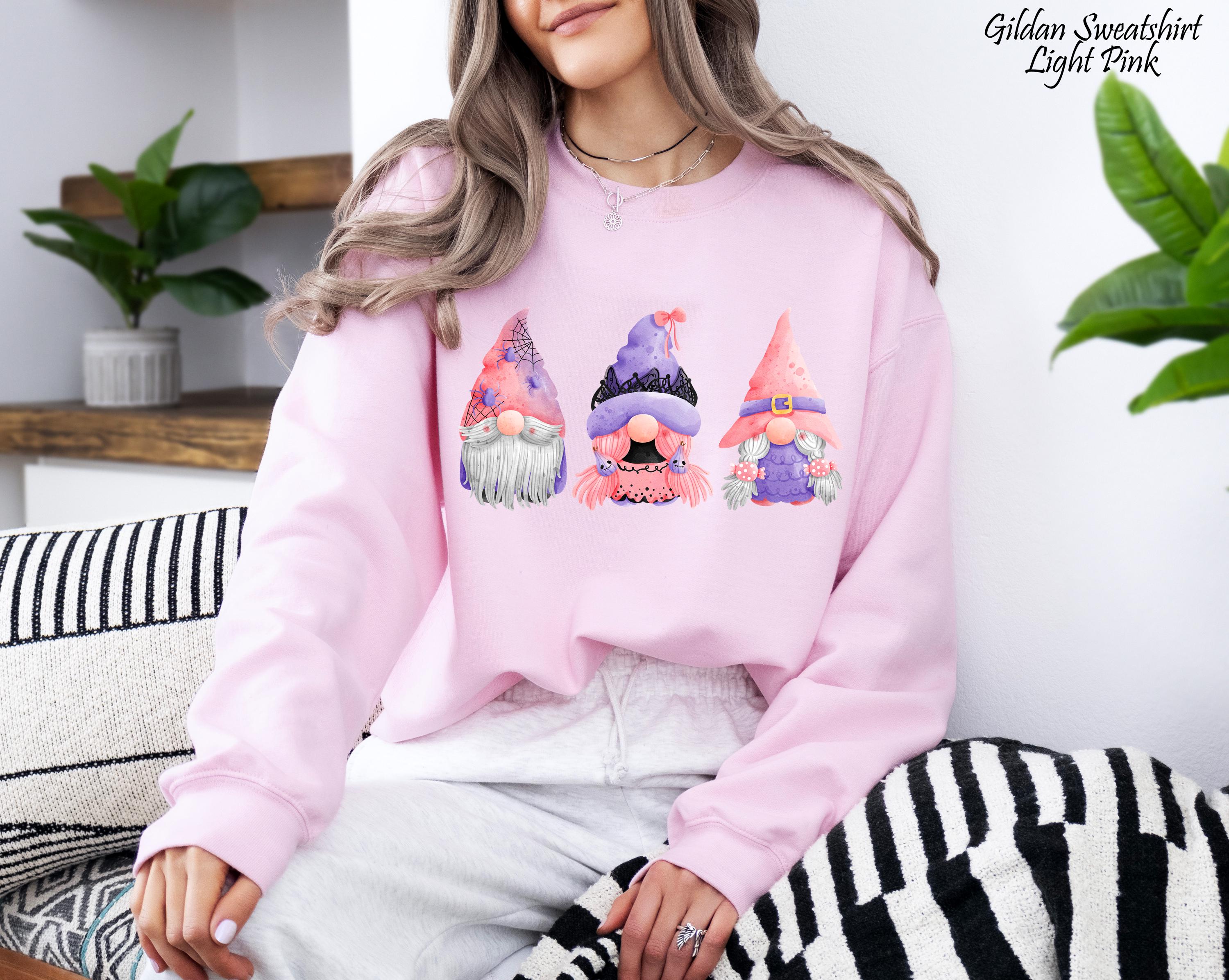 Halloween Gnomes Sweatshirt, Halloween Funny Shirt, Halloween Gnome Tee, Spooky Gnome Sweatshirt, Halloween Party Shirt, Halloween Gift