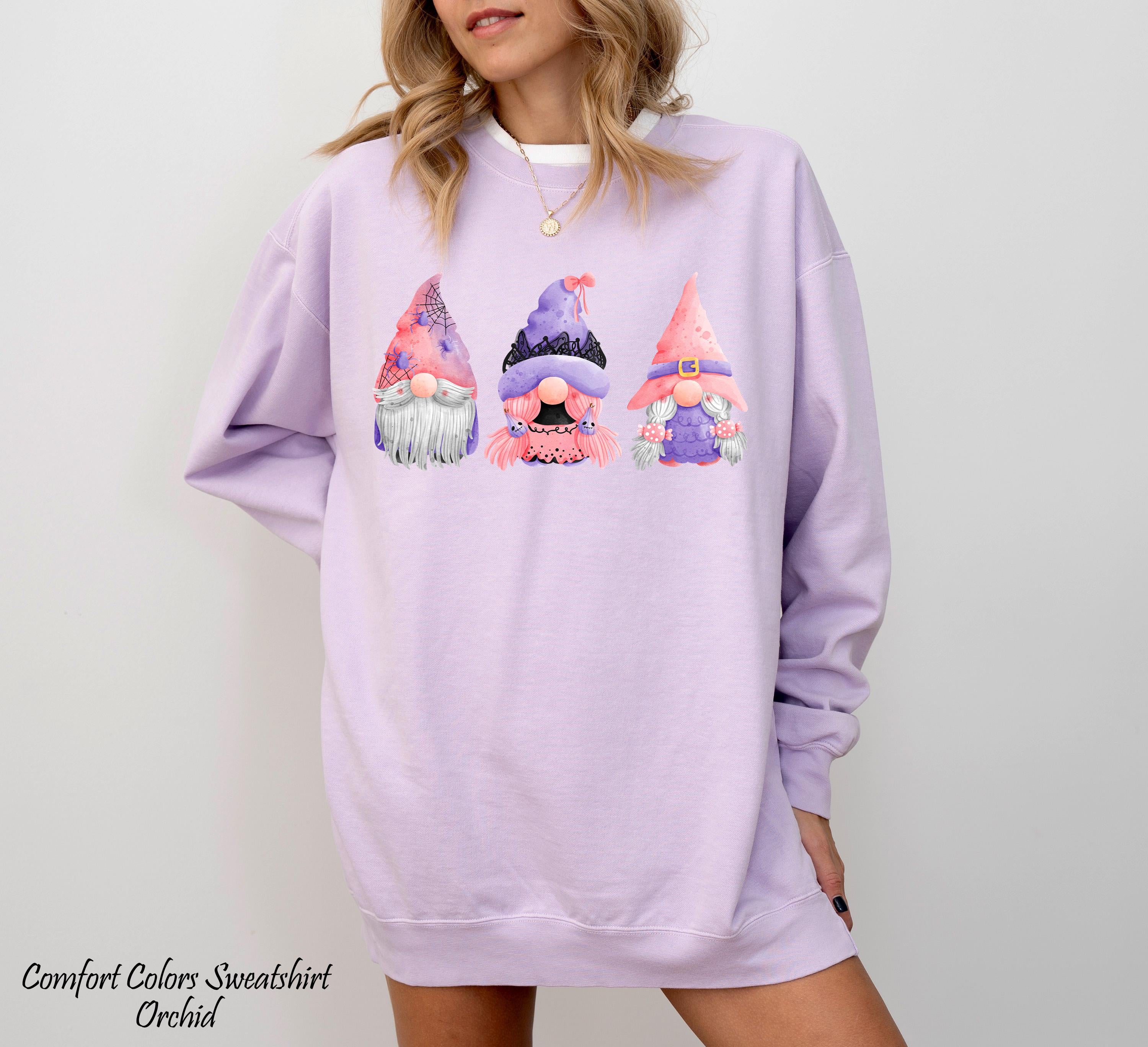 Halloween Gnomes Sweatshirt, Halloween Funny Shirt, Halloween Gnome Tee, Spooky Gnome Sweatshirt, Halloween Party Shirt, Halloween Gift