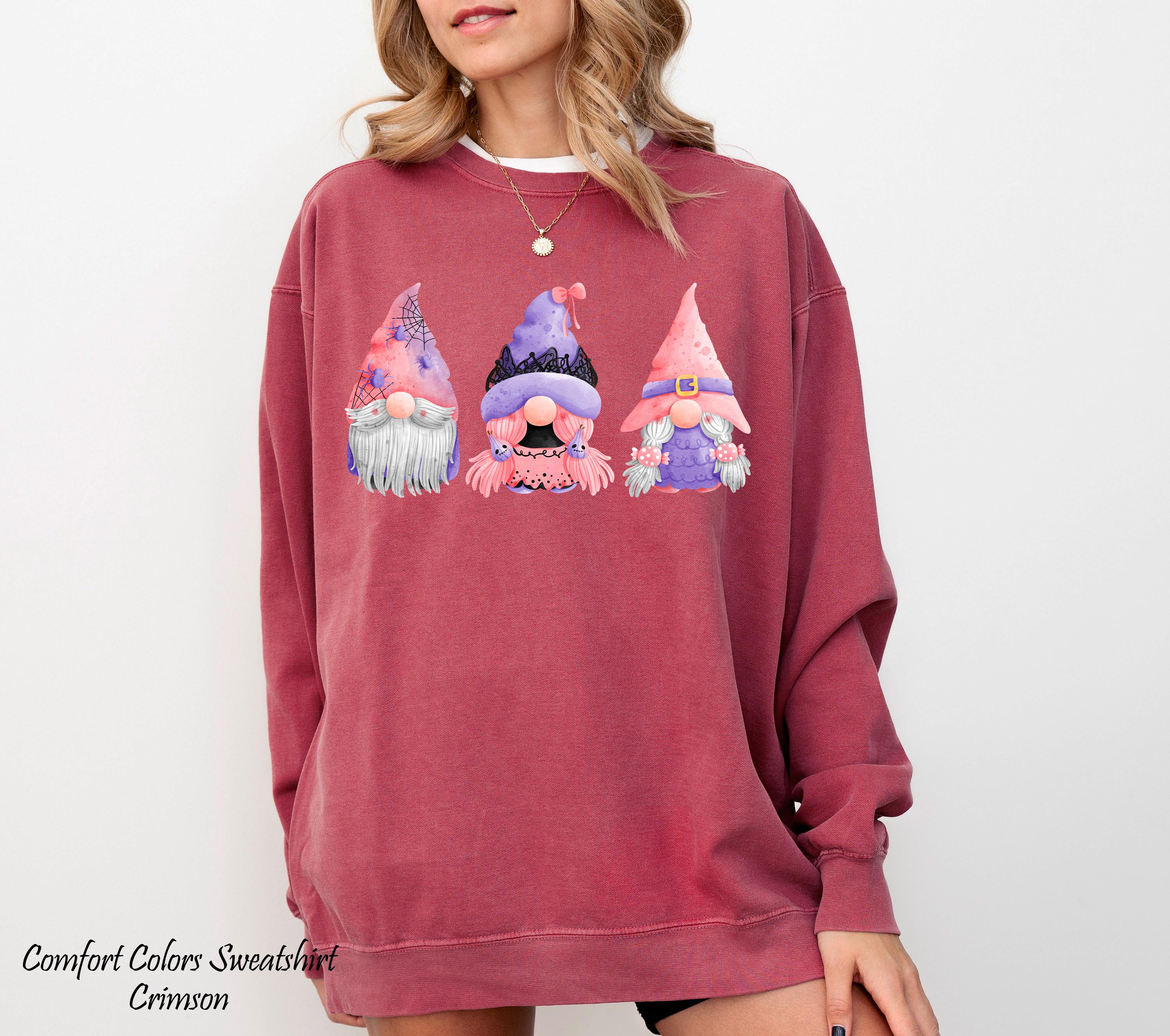 Halloween Gnomes Sweatshirt, Halloween Funny Shirt, Halloween Gnome Tee, Spooky Gnome Sweatshirt, Halloween Party Shirt, Halloween Gift