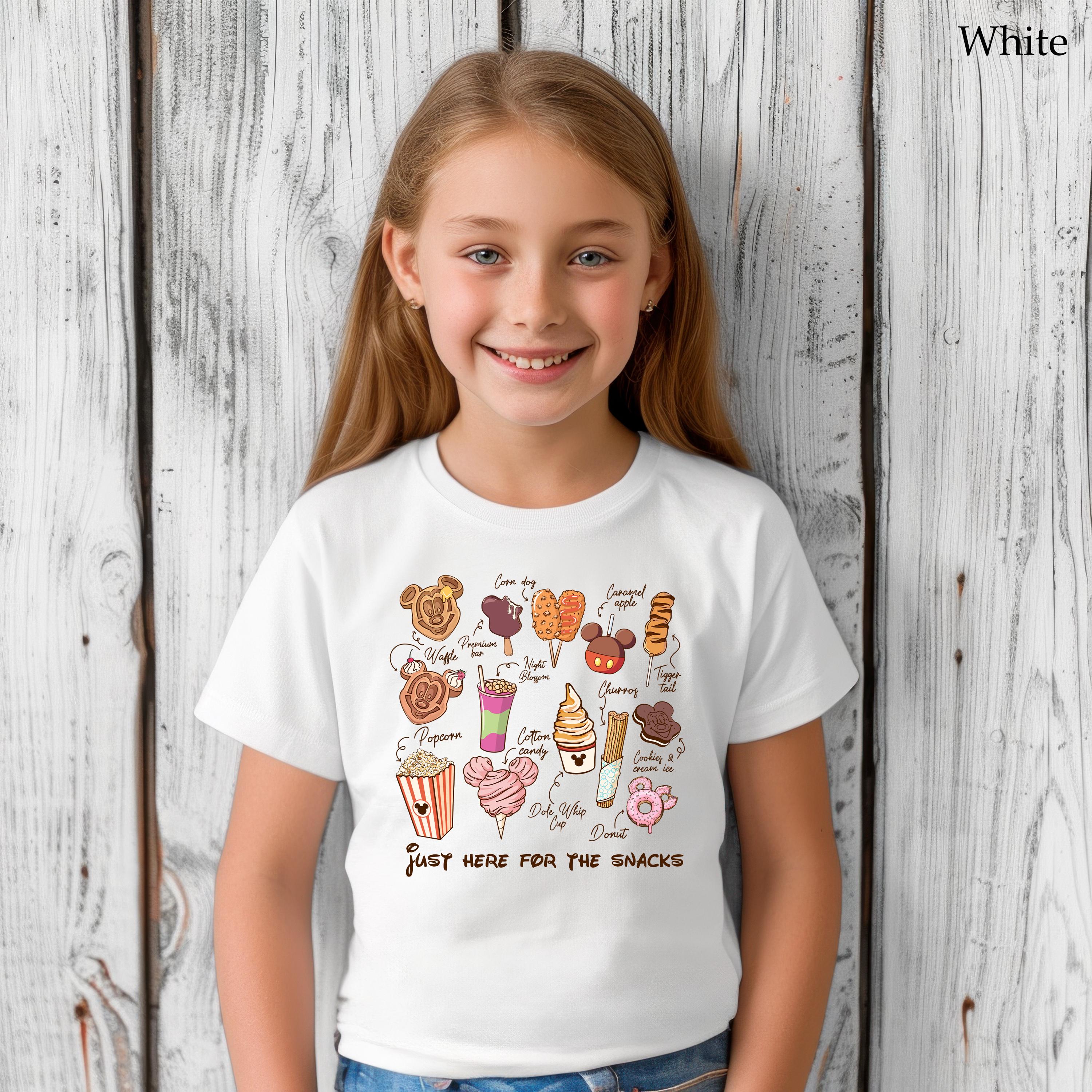 Just Here For The Snacks Shirt,Mickey Mouse Shirt,Disney Snacks Shirt,Disney Food Tour Tees,Disney Vacay Mode,Mickey Minnie Snacking Shirt